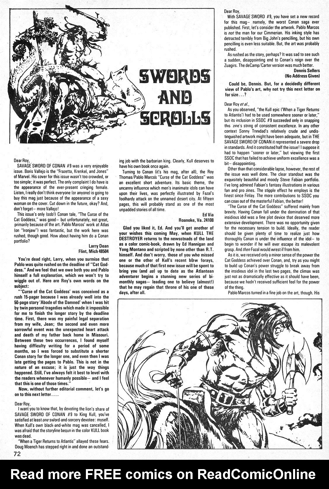 Read online The Savage Sword Of Conan comic -  Issue #11 - 69