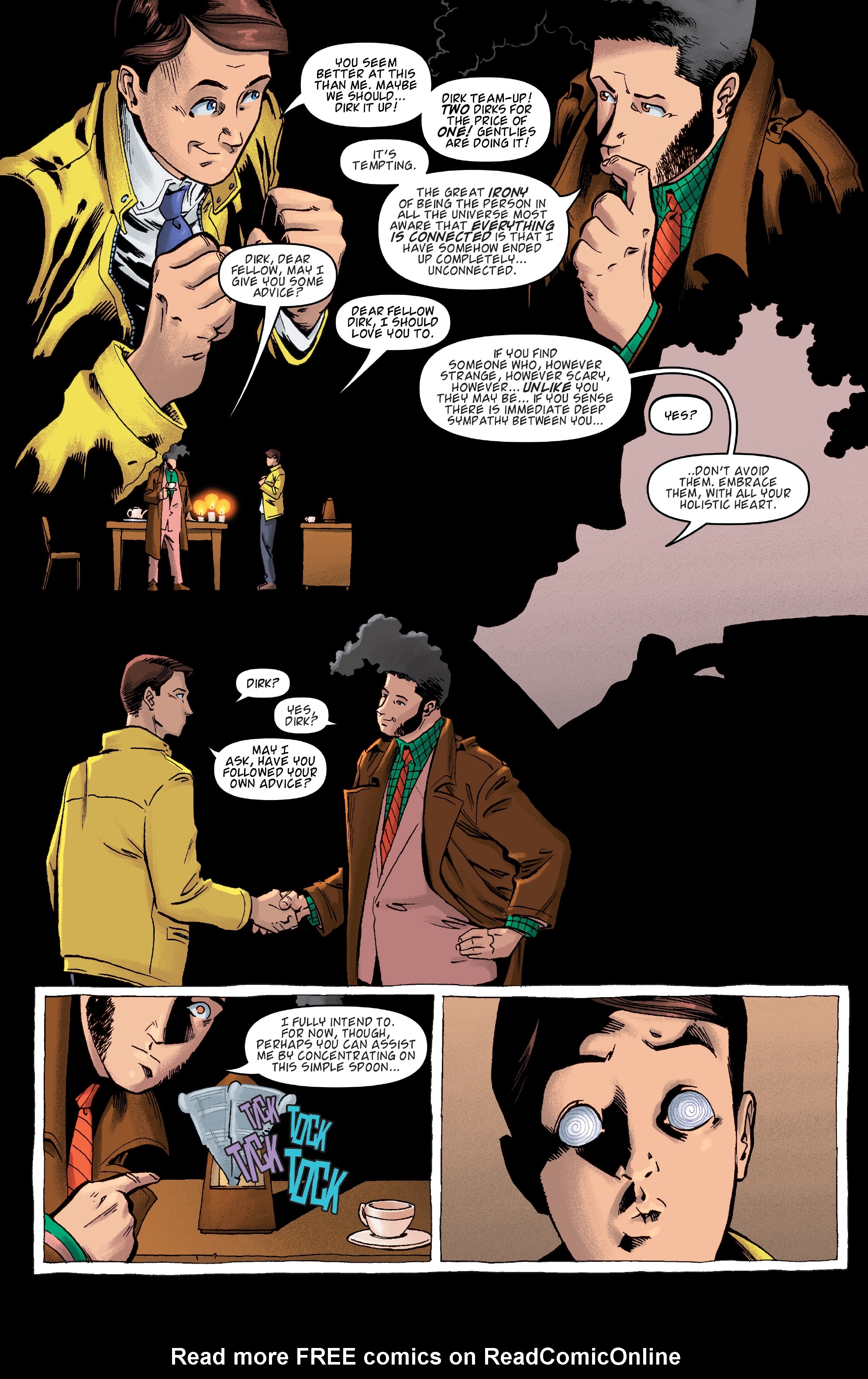 Read online Dirk Gently's Holistic Detective Agency: The Salmon of Doubt comic -  Issue # TPB 2 - 78