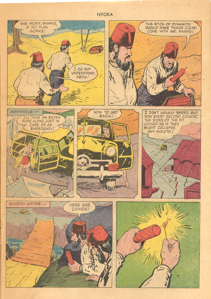 Read online Nyoka the Jungle Girl (1945) comic -  Issue #54 - 7