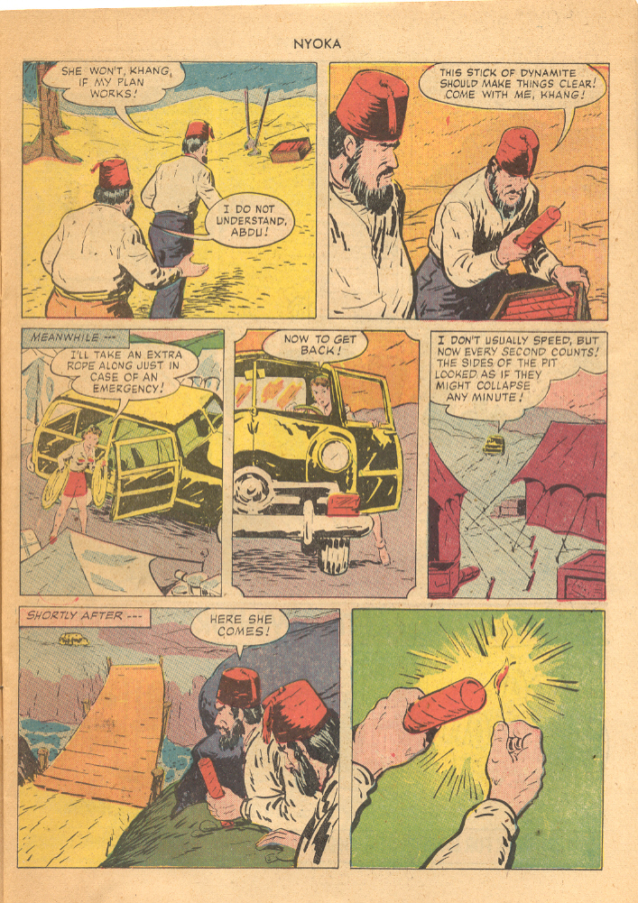Read online Nyoka the Jungle Girl (1945) comic -  Issue #54 - 7