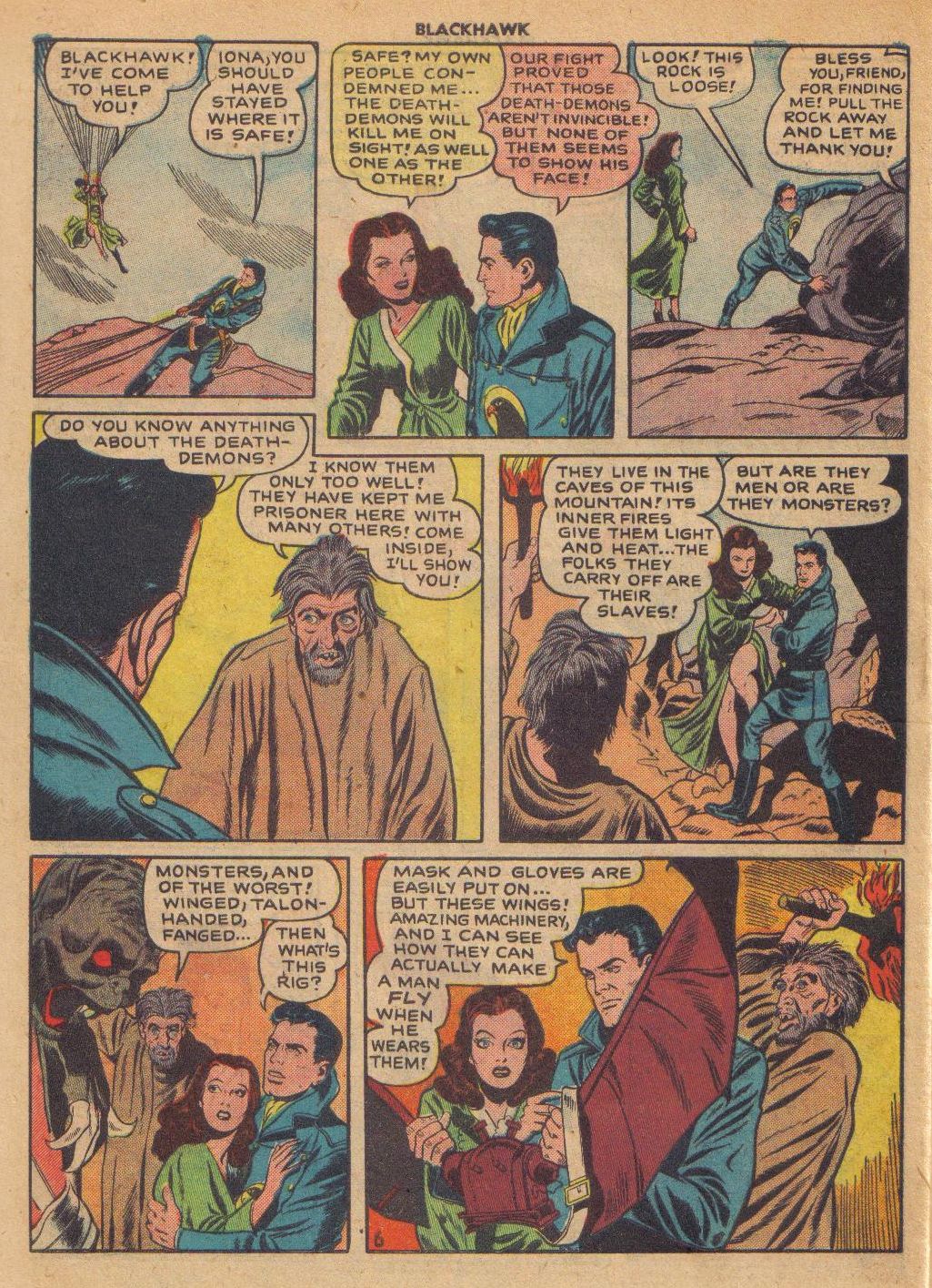 Read online Blackhawk (1957) comic -  Issue #27 - 28