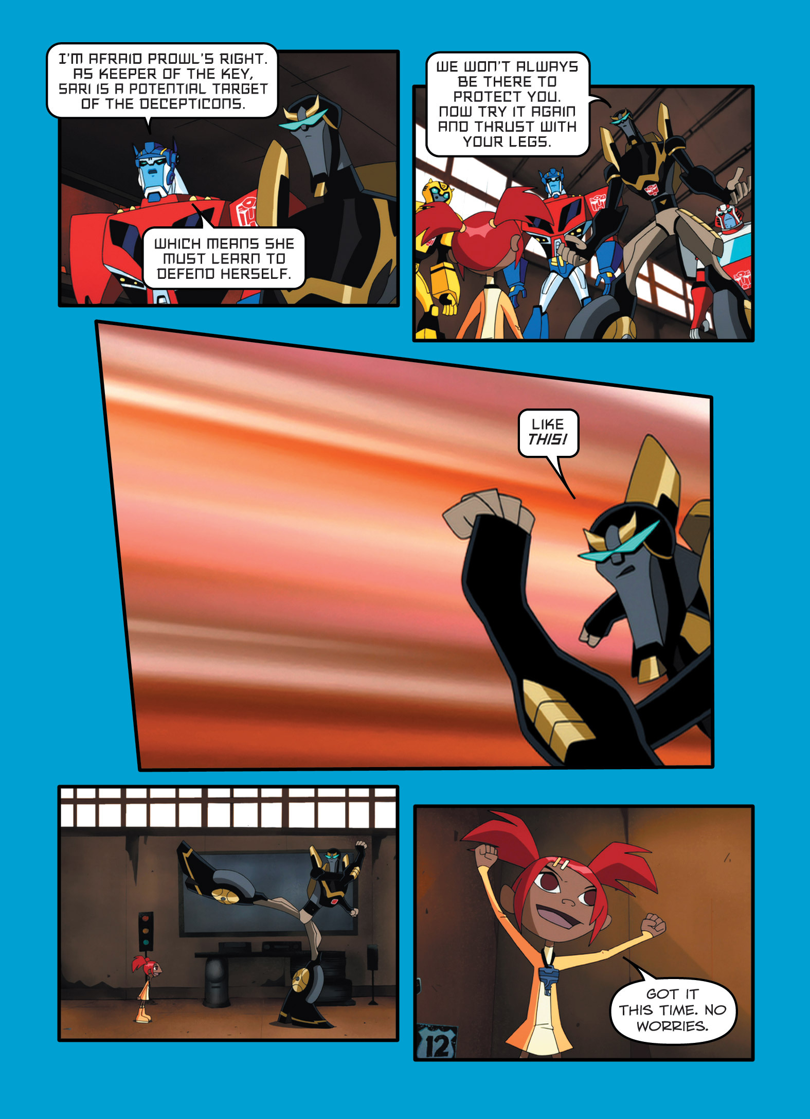 Read online Transformers Animated comic -  Issue #5 - 17