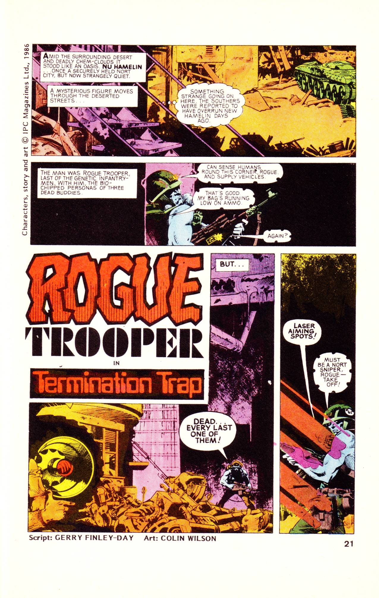Read online Rogue Trooper (1986) comic -  Issue #3 - 20