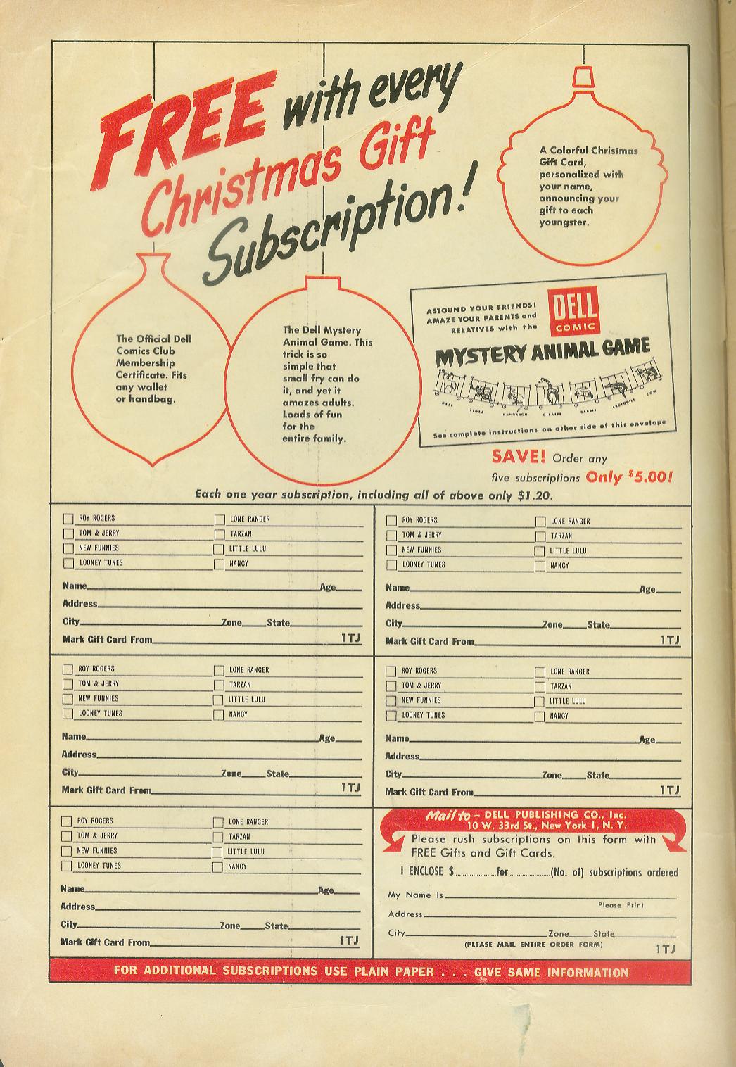 Read online Tom & Jerry Comics comic -  Issue #162 - 2