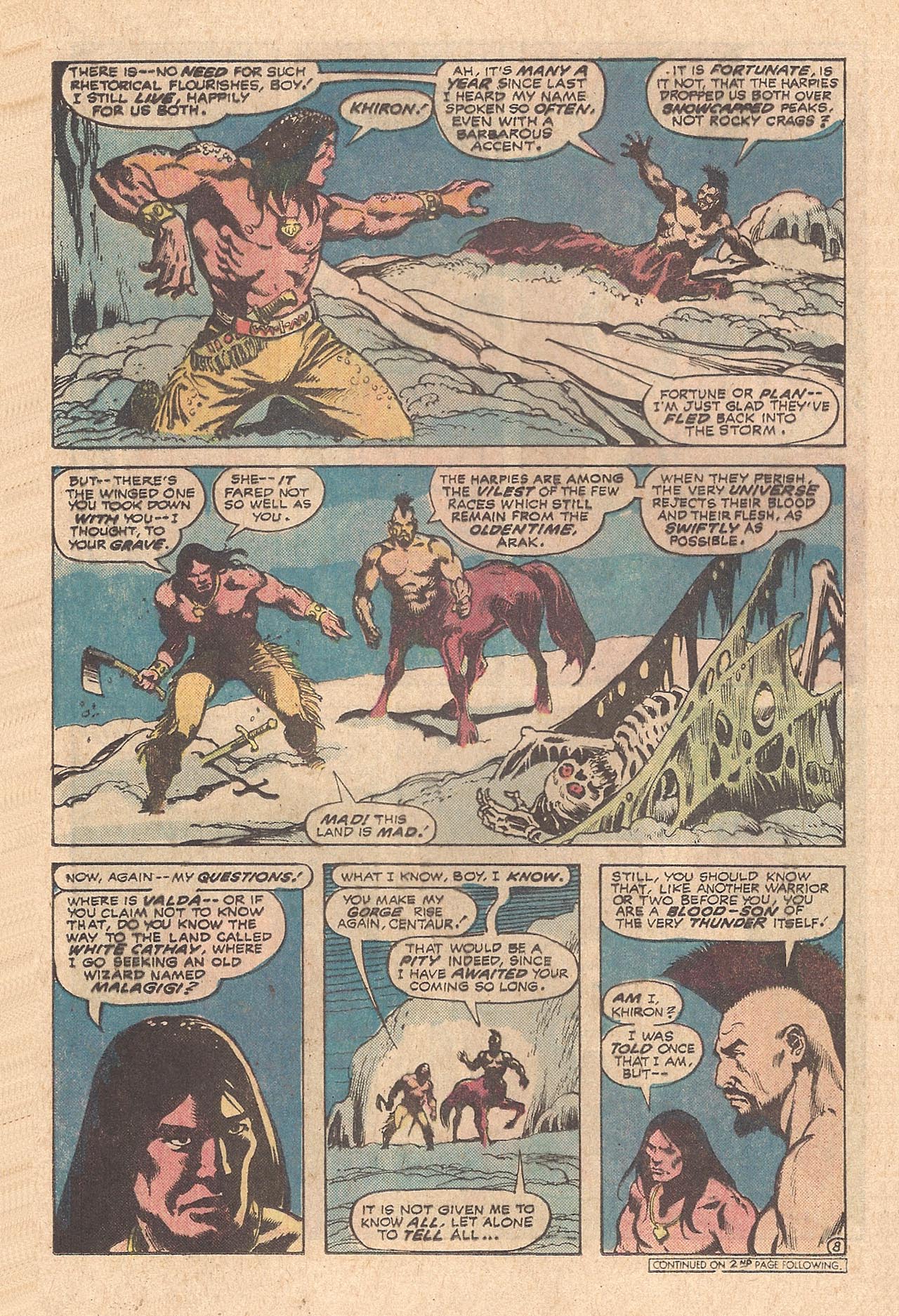 Read online Arak Son of Thunder comic -  Issue #11 - 12