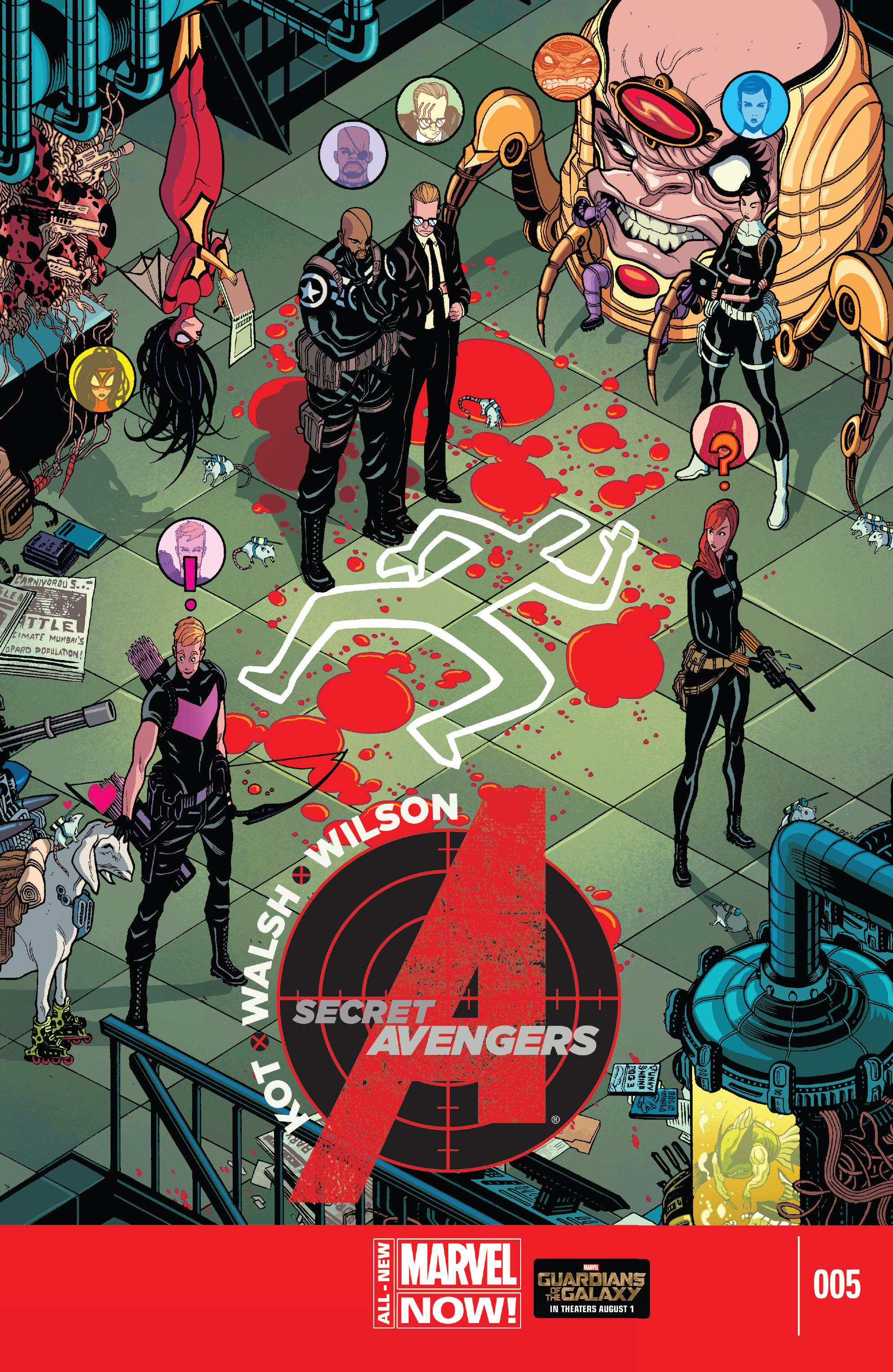 Read online Secret Avengers (2014) comic -  Issue #5 - 1