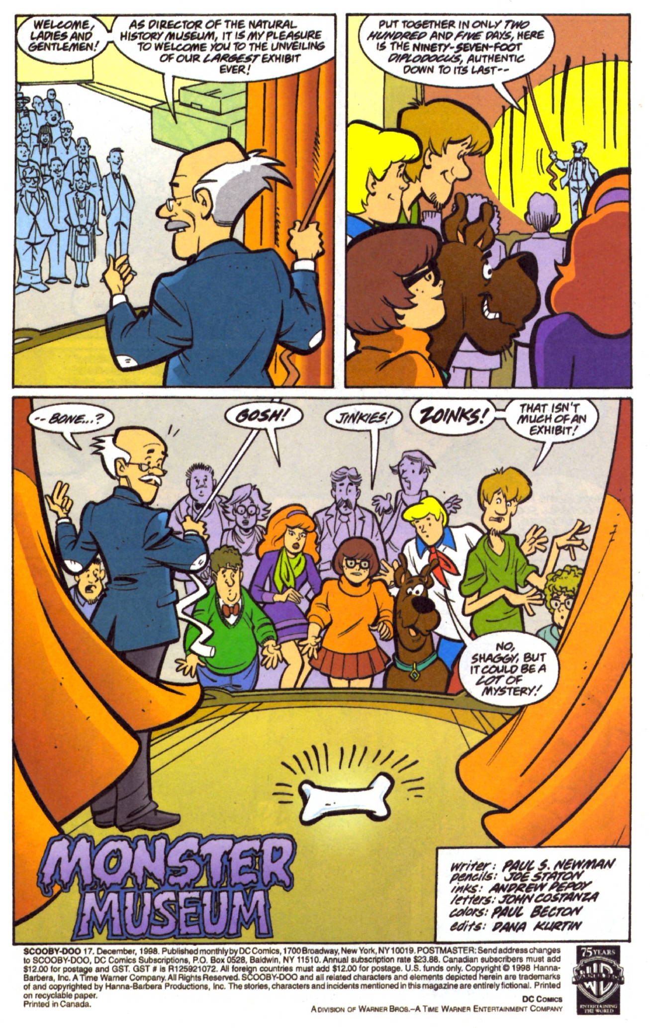 Read online Scooby-Doo (1997) comic -  Issue #17 - 2