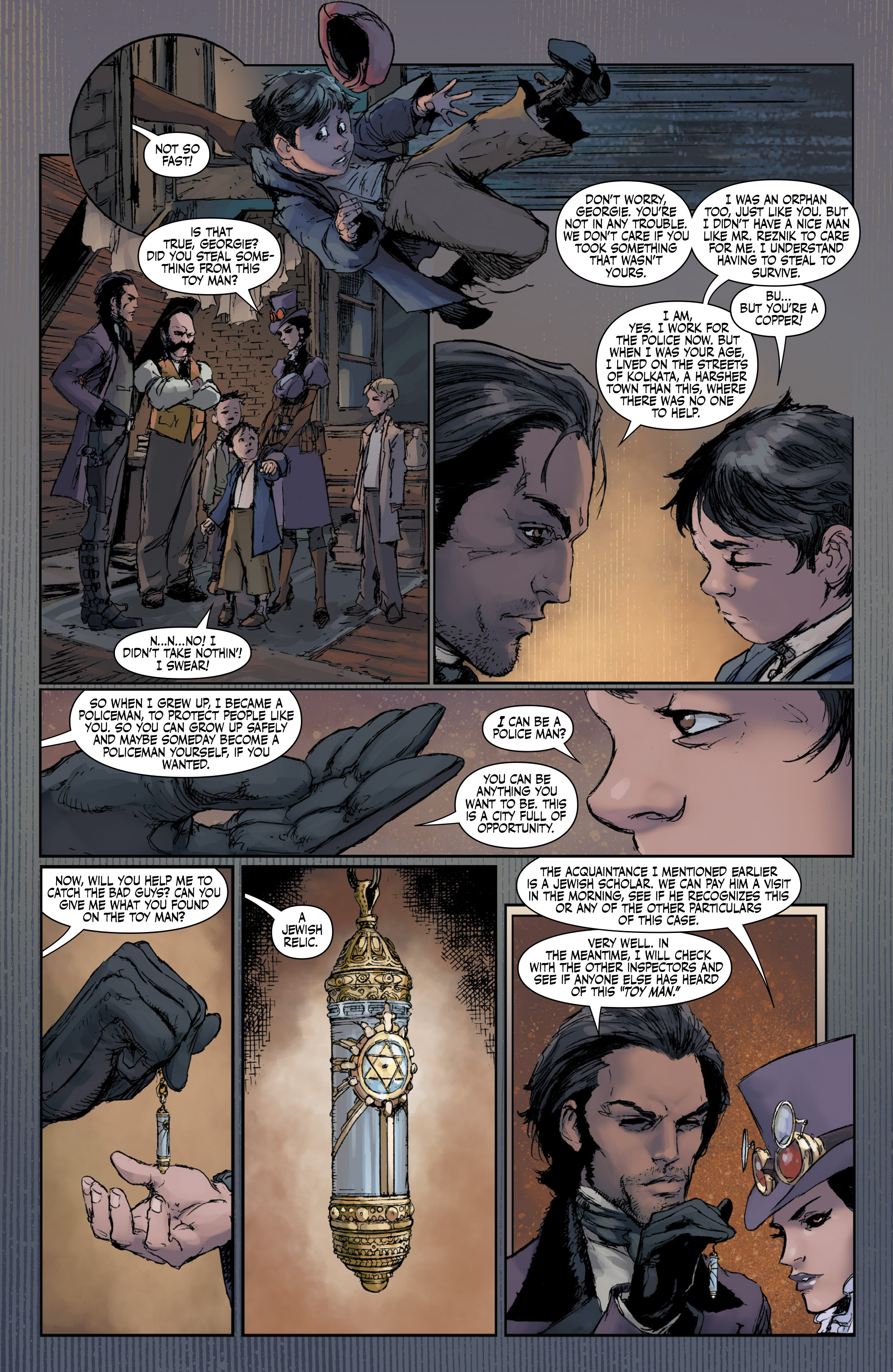 Read online Lady Mechanika: The Lost Boys of West Abbey comic -  Issue #3 - 22