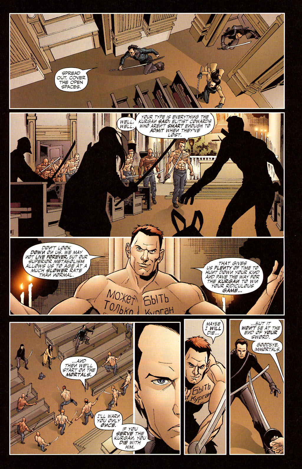 Read online Highlander comic -  Issue #3 - 9