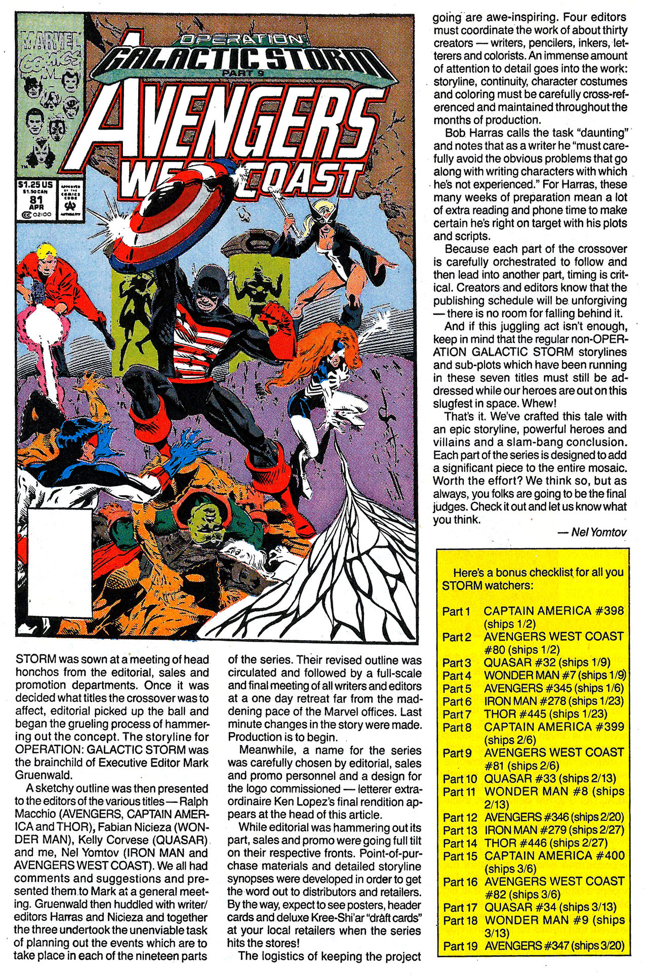 Read online Marvel Age comic -  Issue #109 - 16