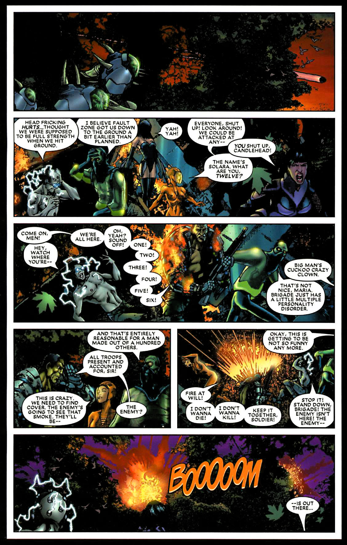 Read online Marvel Nemesis: The Imperfects comic -  Issue #4 - 12