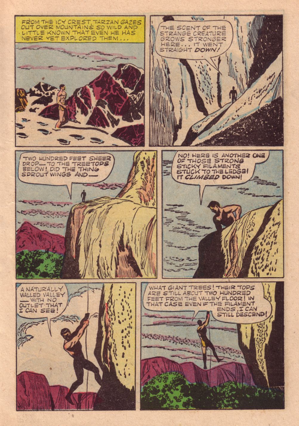 Read online Tarzan (1948) comic -  Issue #25 - 7