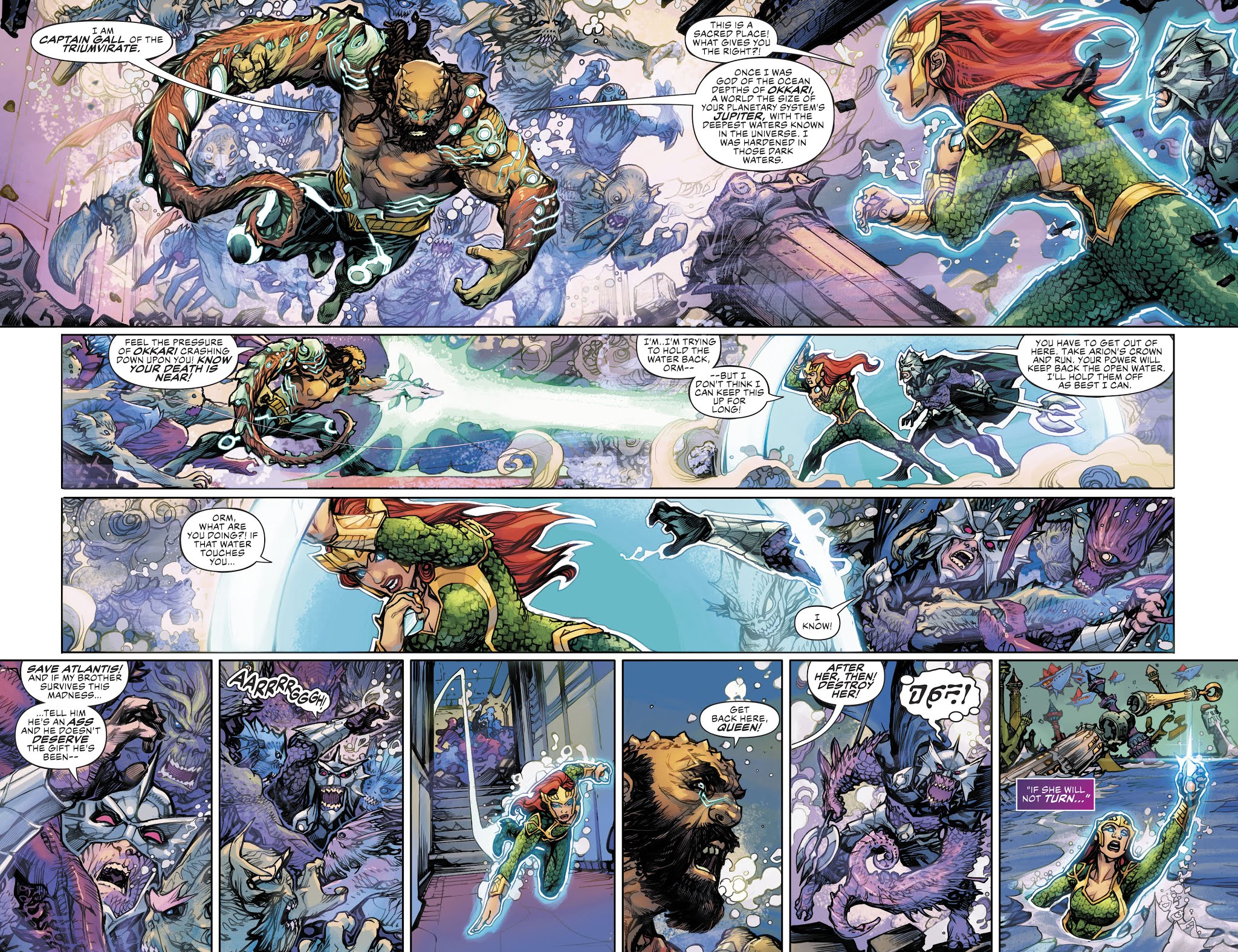 Read online Justice League/Aquaman: Drowned Earth Special comic -  Issue # Full - 31