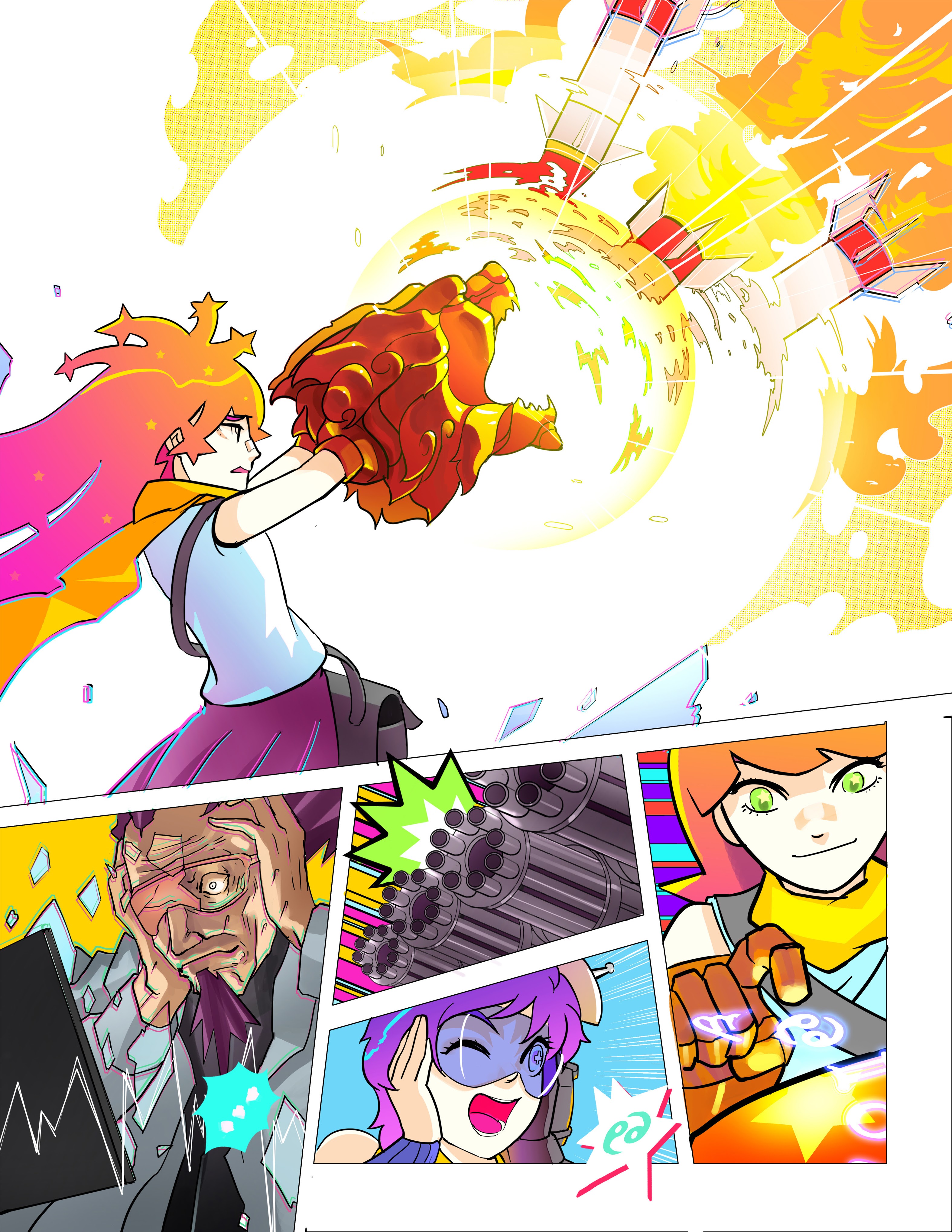 Read online Starpunch Girl comic -  Issue #5 - 18