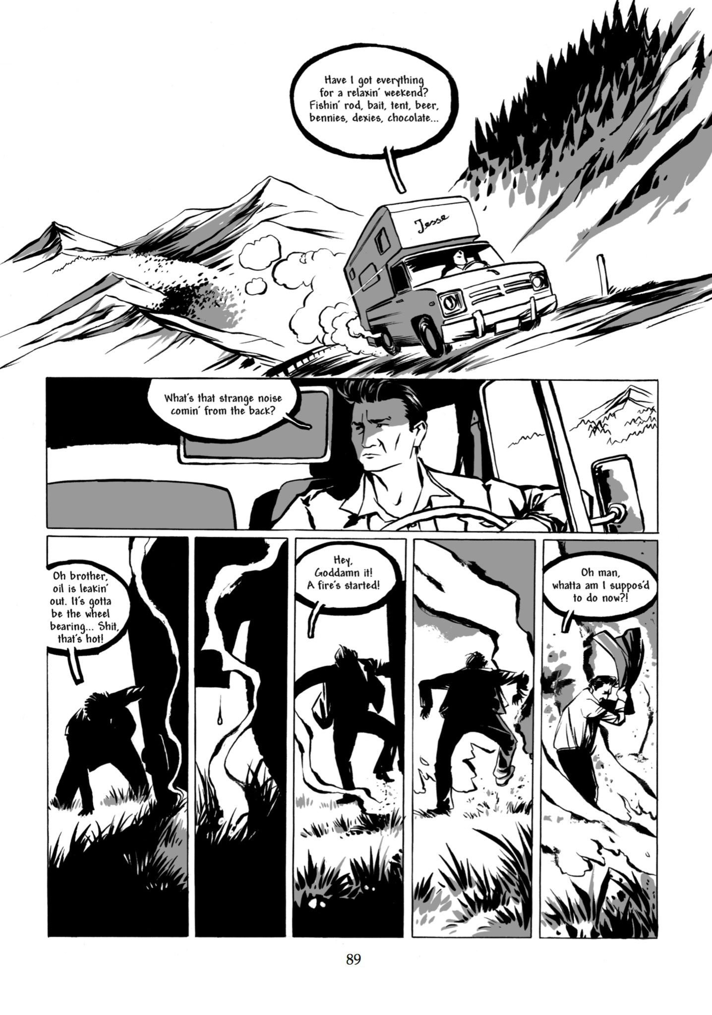 Read online Johnny Cash: I See a Darkness comic -  Issue # TPB - 85