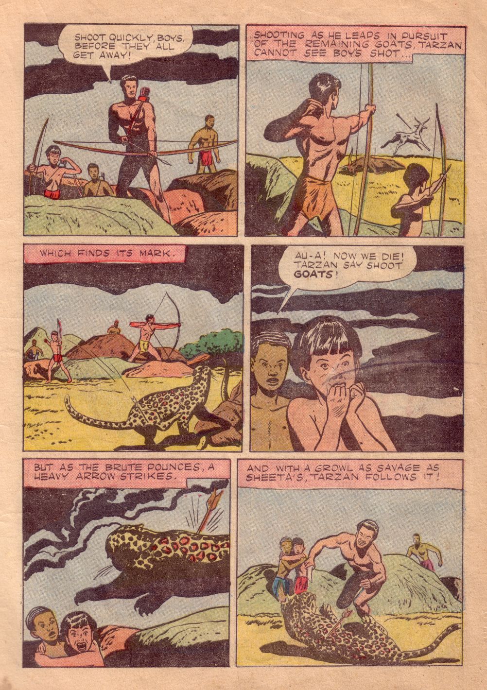 Read online Tarzan (1948) comic -  Issue #8 - 5