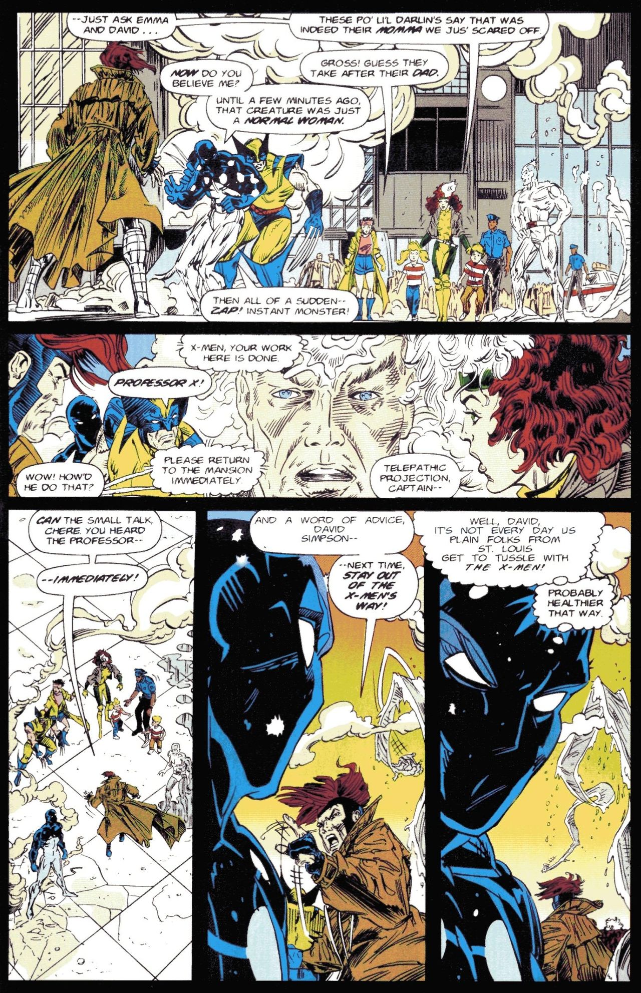 Read online The X-Men And Captain Universe: Sleeping Giants comic -  Issue # Full - 13