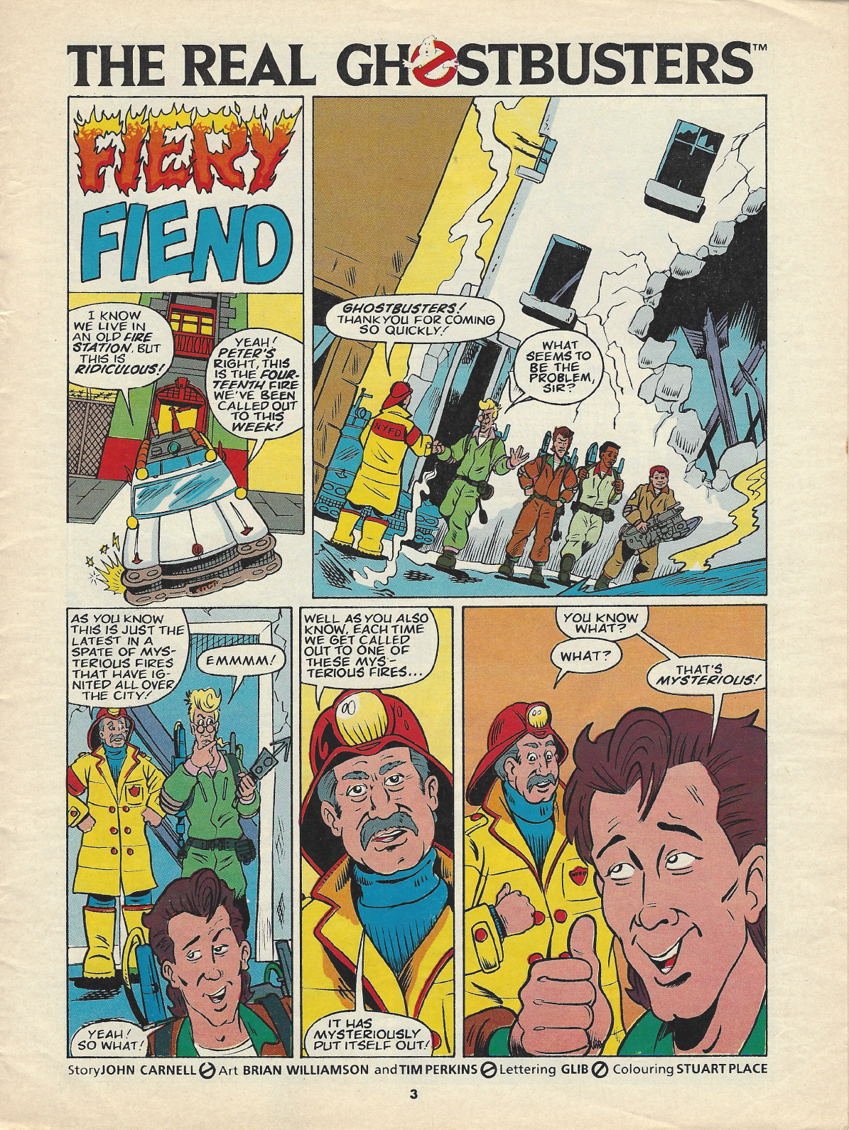 Read online The Real Ghostbusters comic -  Issue #40 - 3