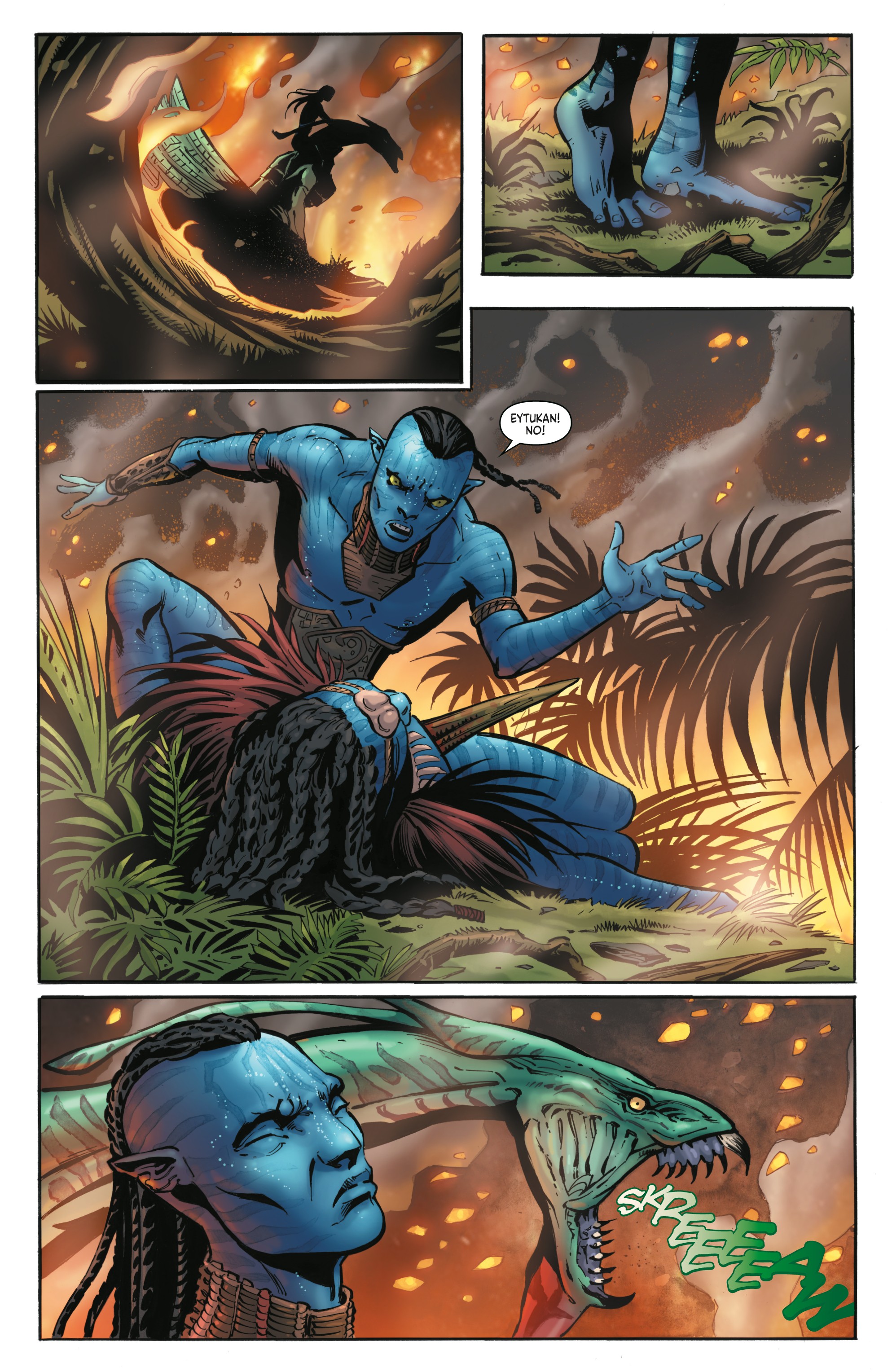 Read online Avatar: Tsu'tey's Path comic -  Issue #5 - 14