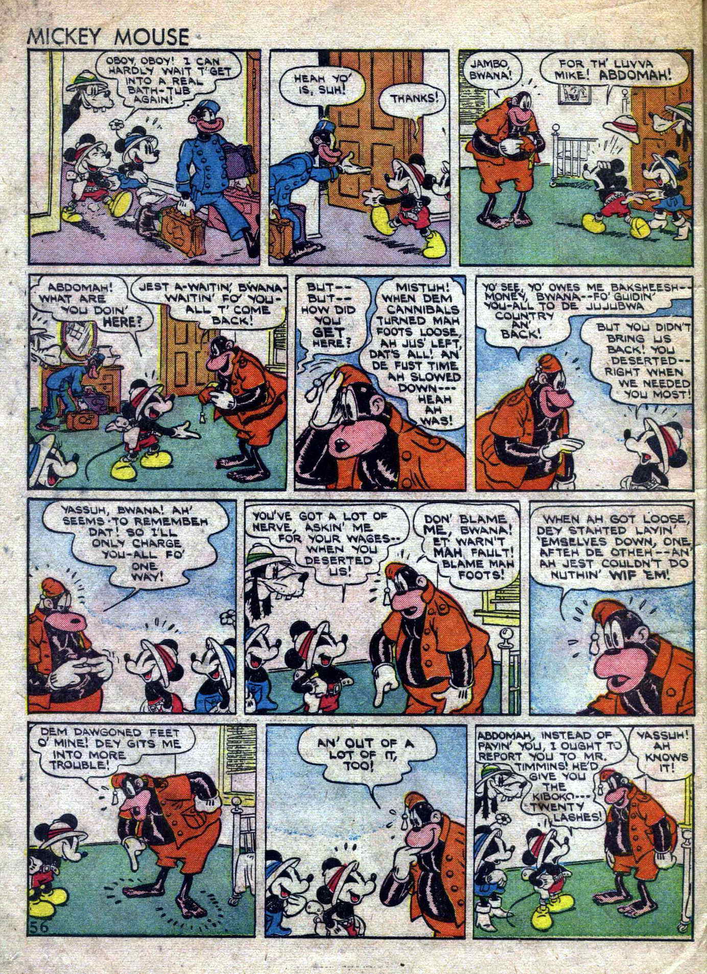 Read online Walt Disney's Comics and Stories comic -  Issue #5 - 58