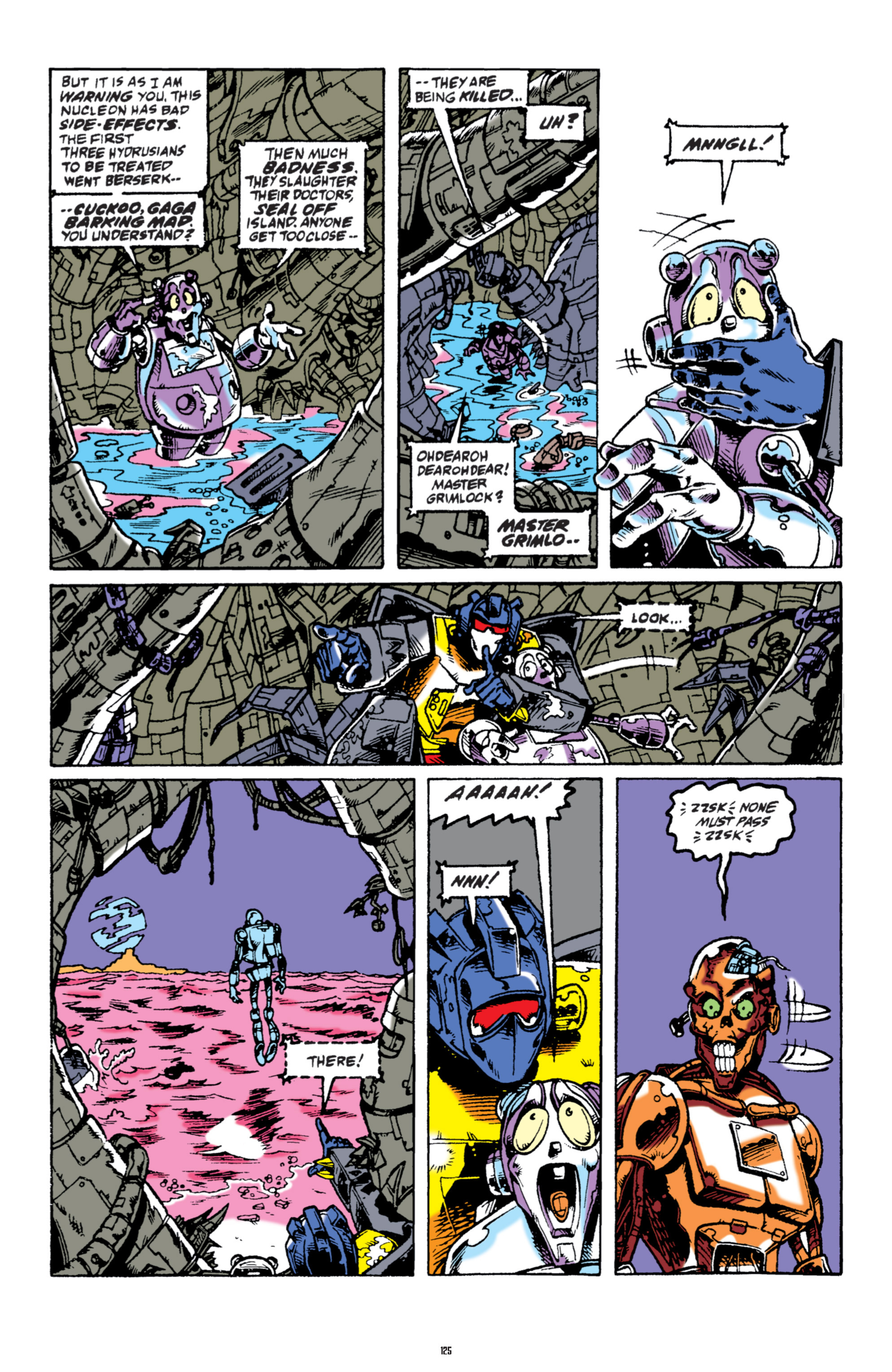 Read online The Transformers Classics comic -  Issue # TPB 6 - 125