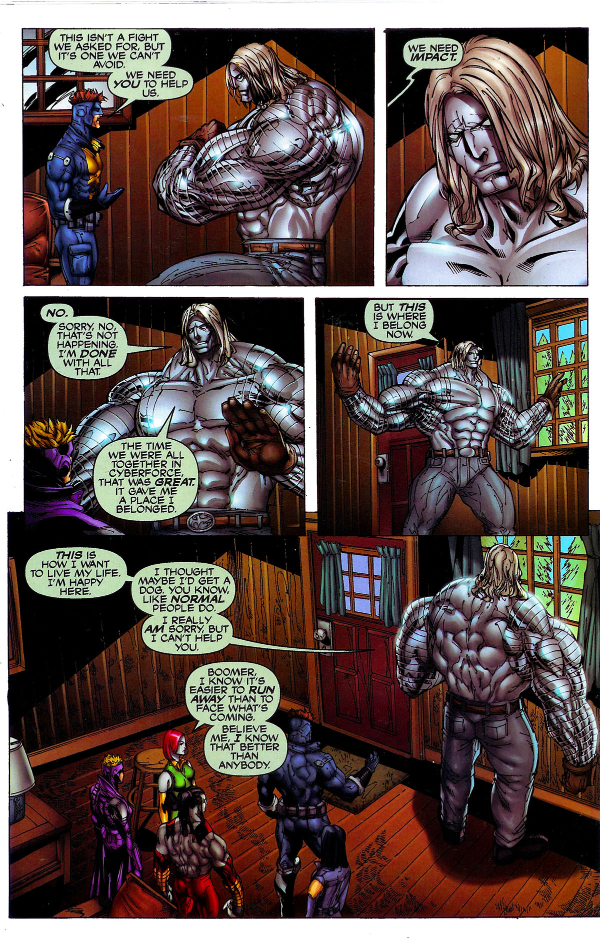 Read online Cyberforce (2006) comic -  Issue #4 - 16
