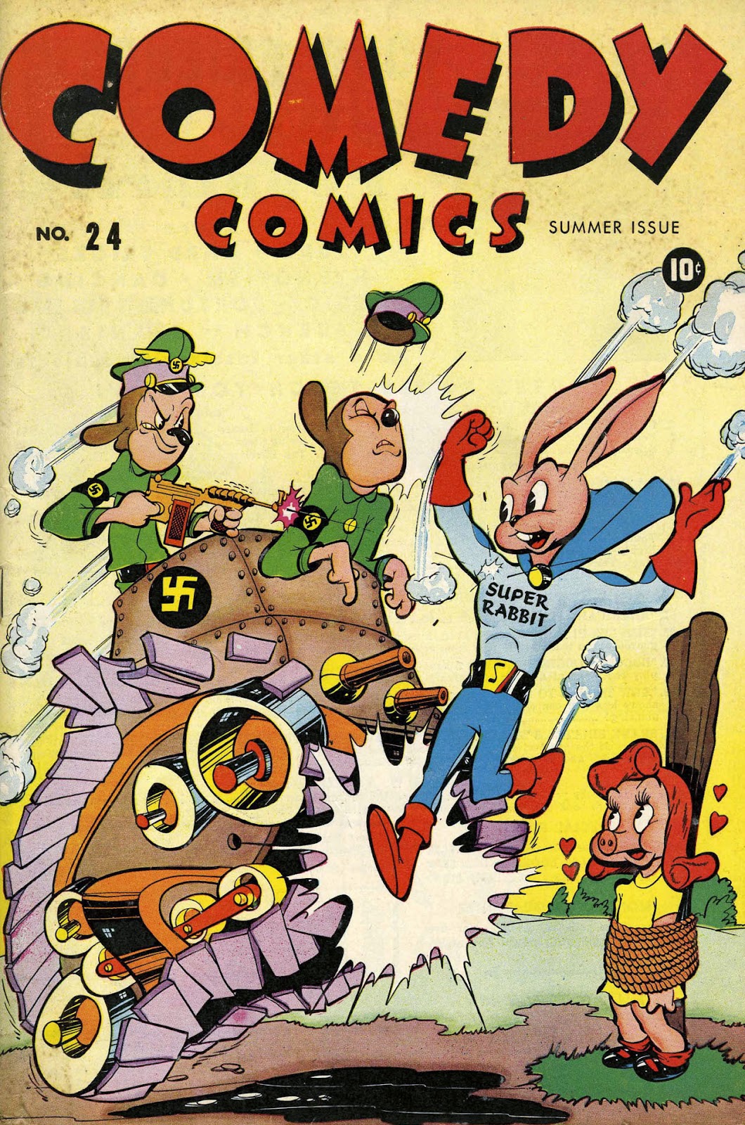 Comedy Comics (1942) issue 24 - Page 1