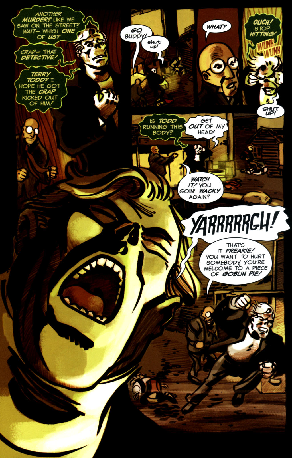 Read online Frankenstein Mobster comic -  Issue #3 - 30