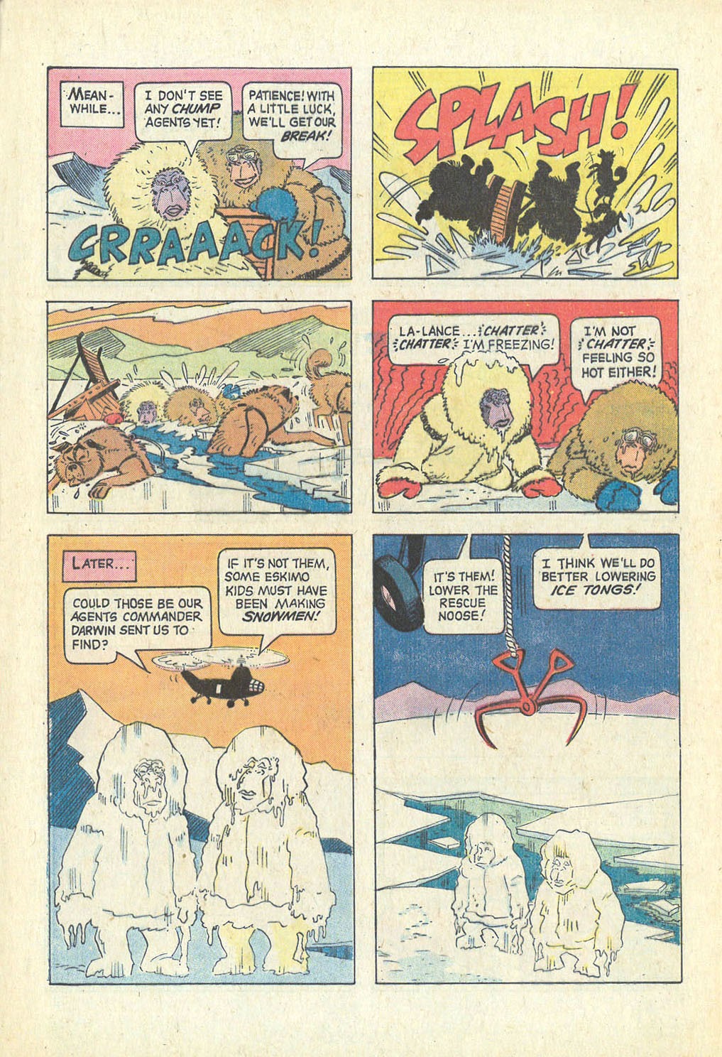 Read online Lancelot Link Secret Chimp comic -  Issue #3 - 31