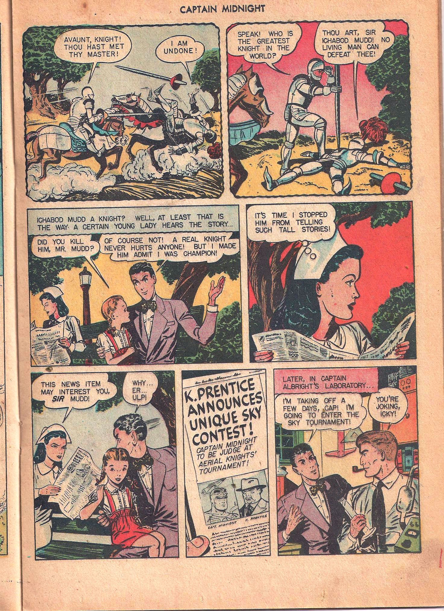 Read online Captain Midnight (1942) comic -  Issue #53 - 25