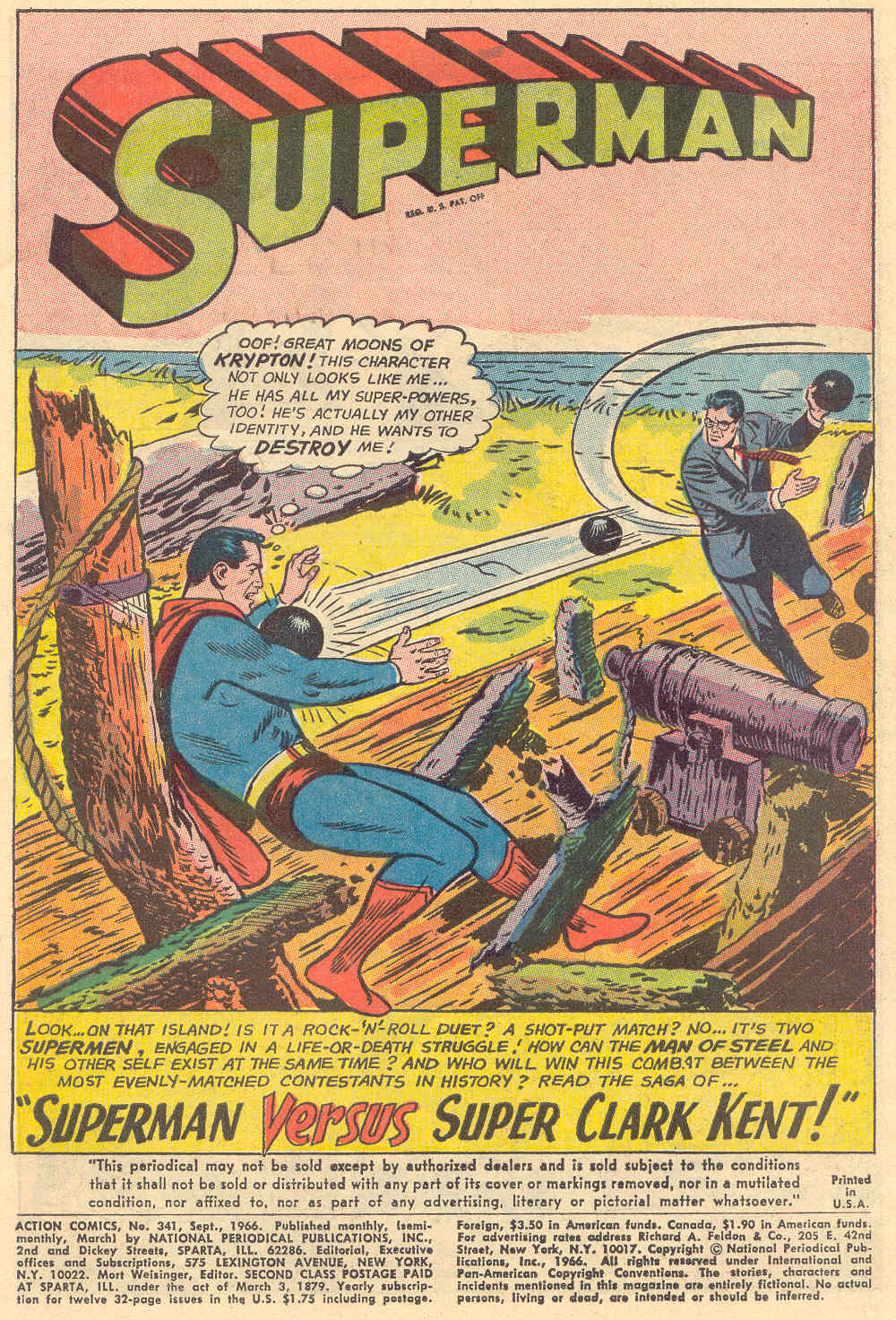 Read online Action Comics (1938) comic -  Issue #341 - 3