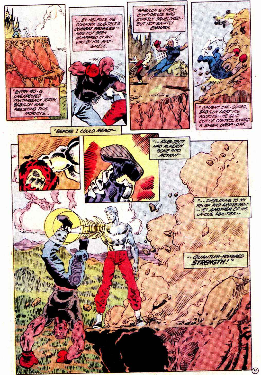 Read online Captain Atom (1987) comic -  Issue #1 - 35