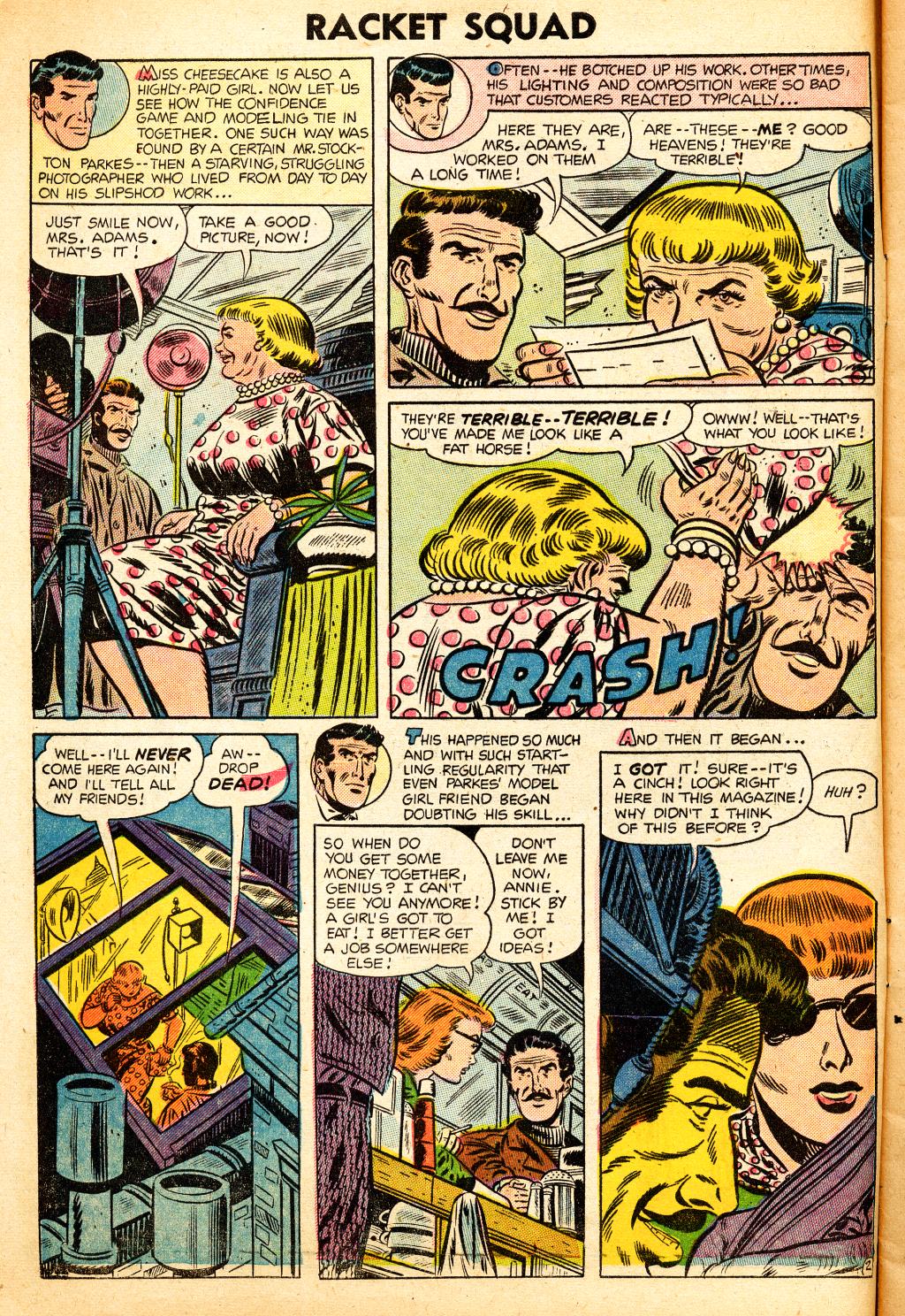 Read online Racket Squad in Action comic -  Issue #13 - 4