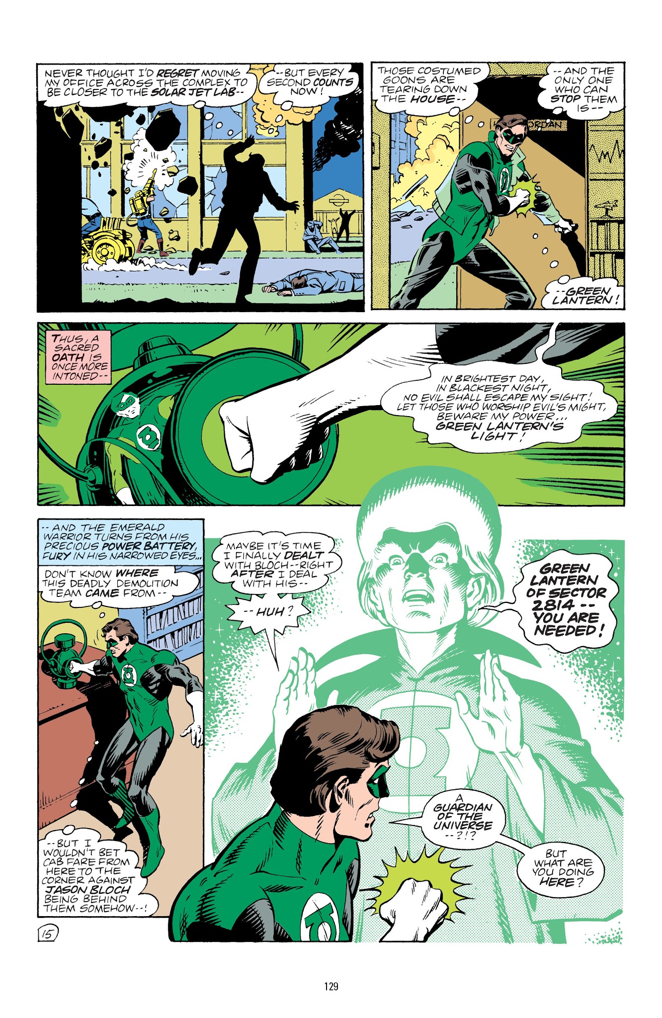 Read online Green Lantern: Sector 2814 comic -  Issue # TPB 1 - 128