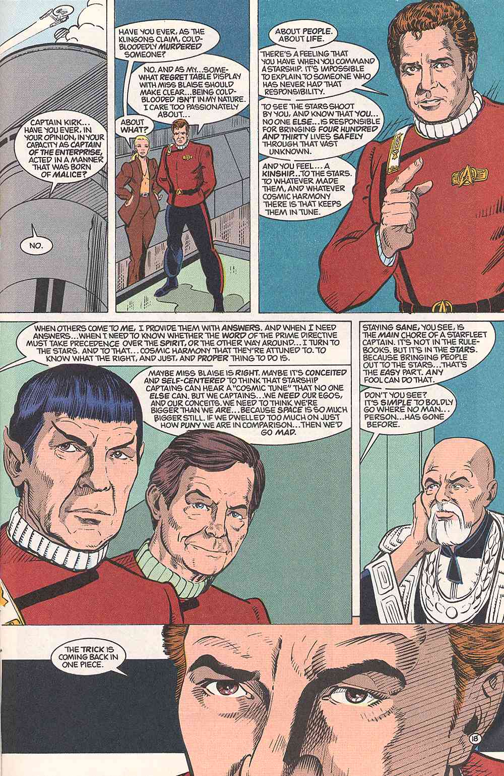Read online Star Trek (1989) comic -  Issue #12 - 22