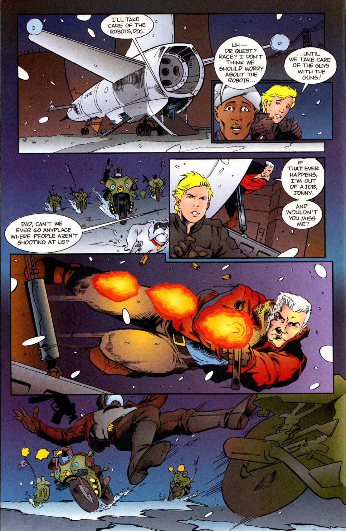 Read online The Real Adventures of Jonny Quest comic -  Issue #6 - 6