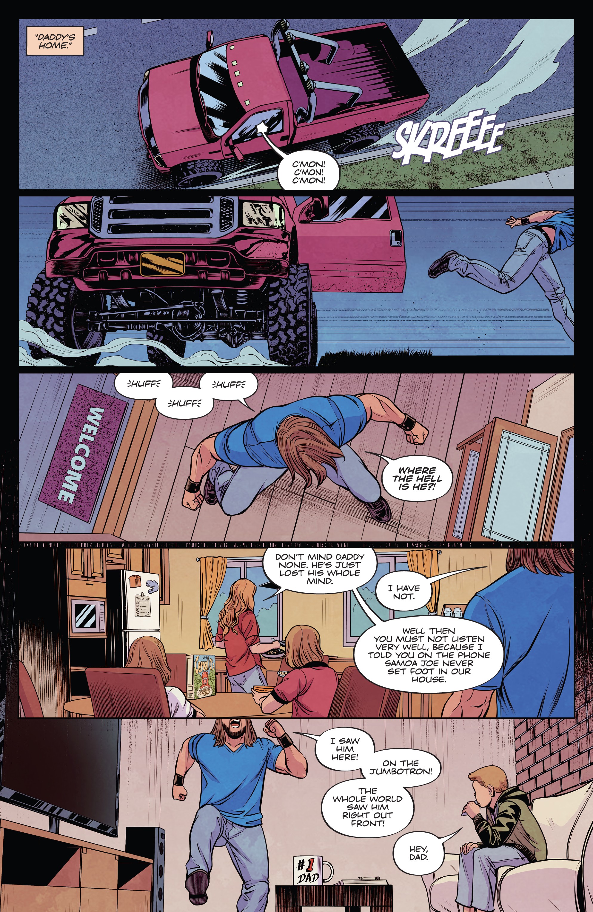 Read online WWE comic -  Issue #25 - 21