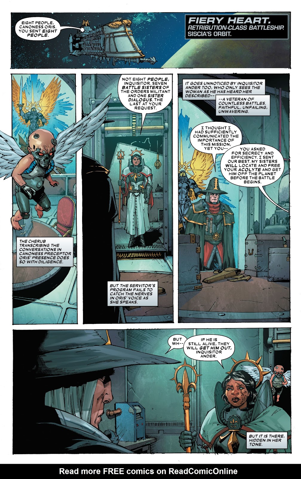 Warhammer 40,000: Sisters Of Battle issue 1 - Page 8