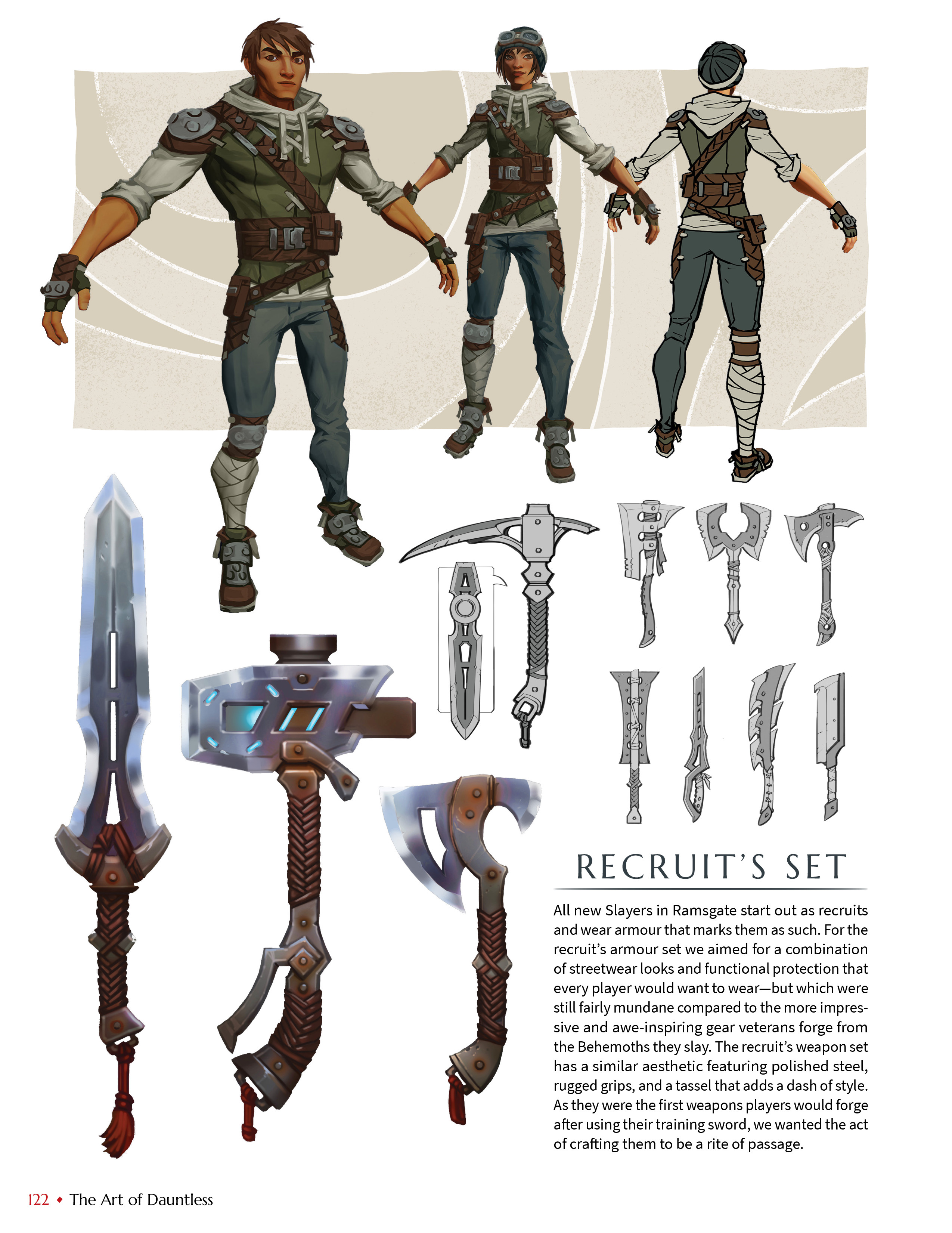 Read online The Art of Dauntless comic -  Issue # TPB - 104