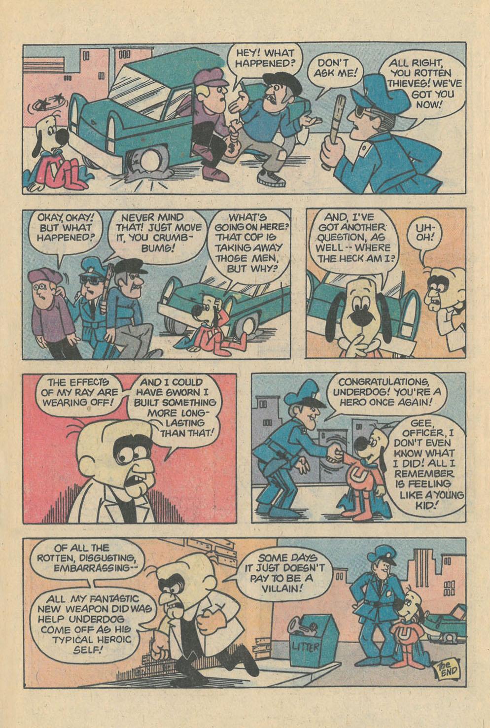 Read online Underdog (1975) comic -  Issue #23 - 12