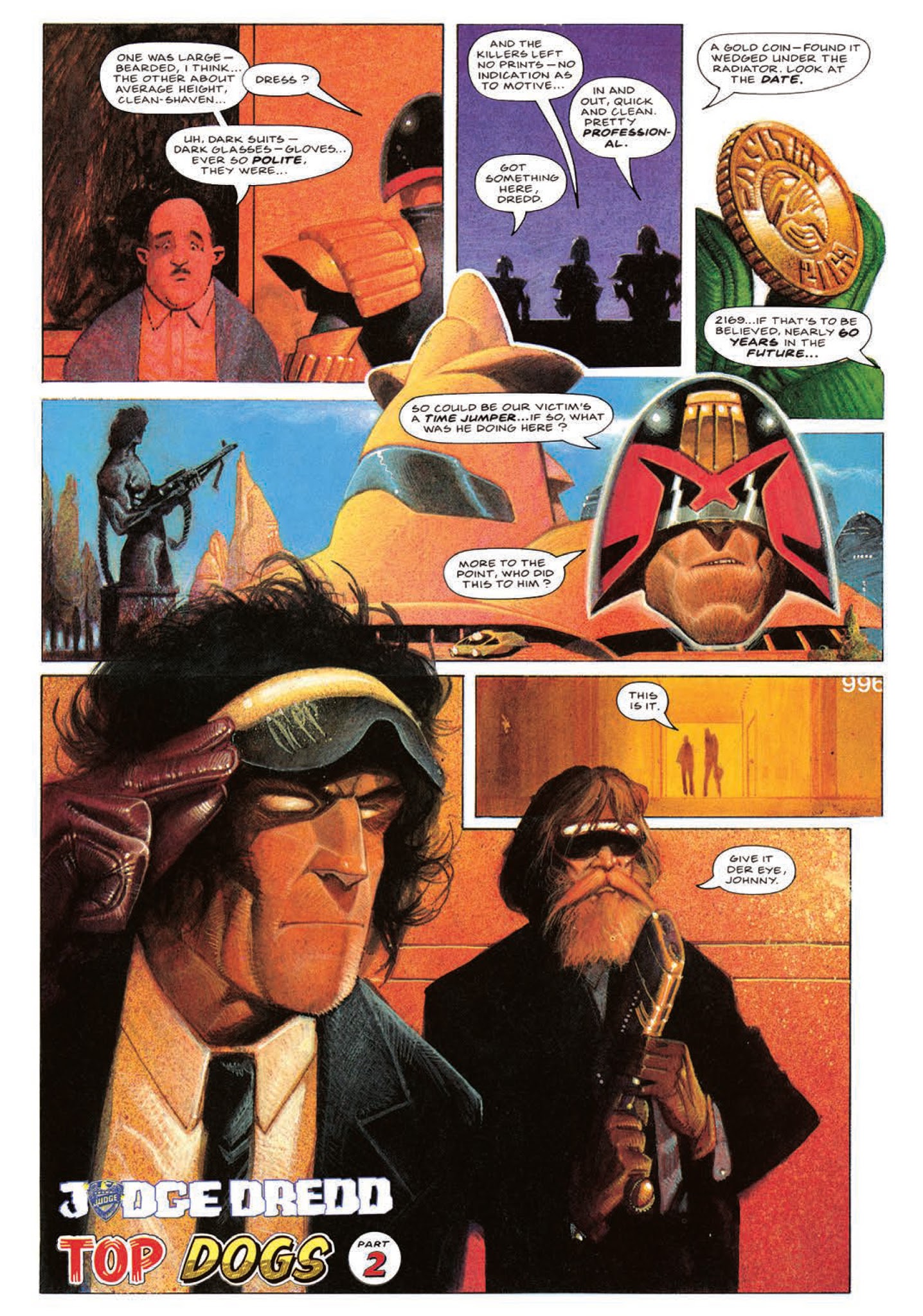 Read online Strontium Dog: The Final Solution comic -  Issue # TPB - 182