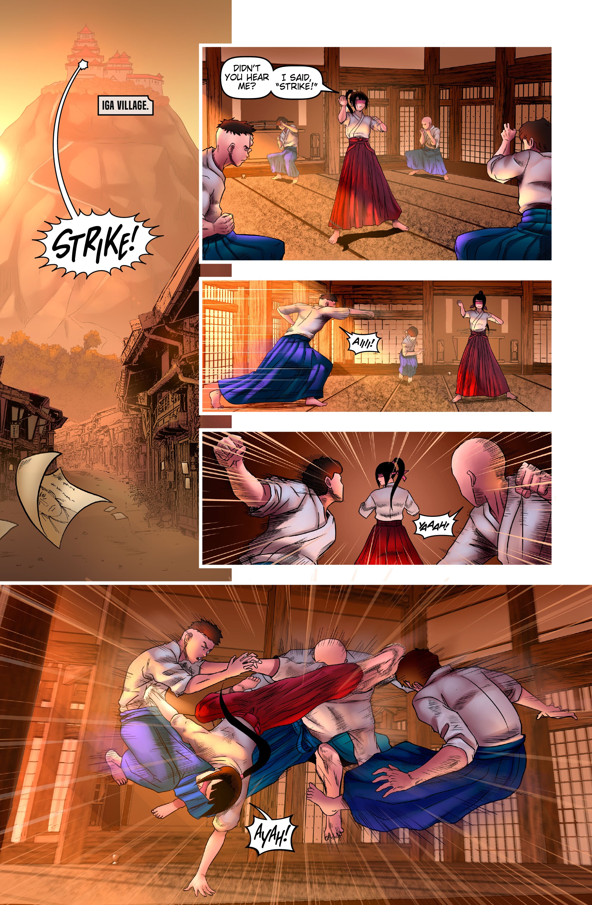 Read online Honor and Curse comic -  Issue #7 - 10
