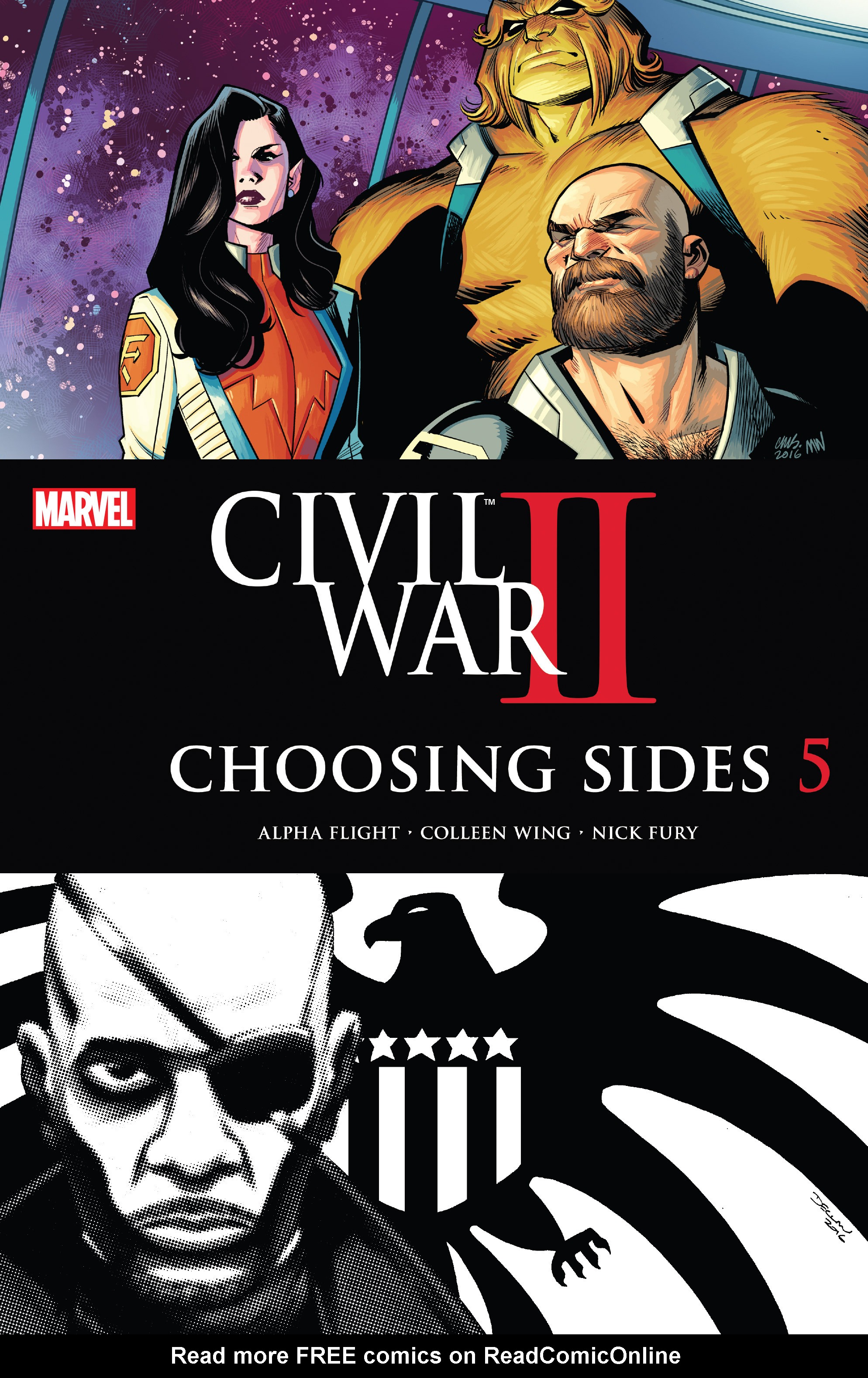 Read online Civil War II: Choosing Sides comic -  Issue #5 - 1