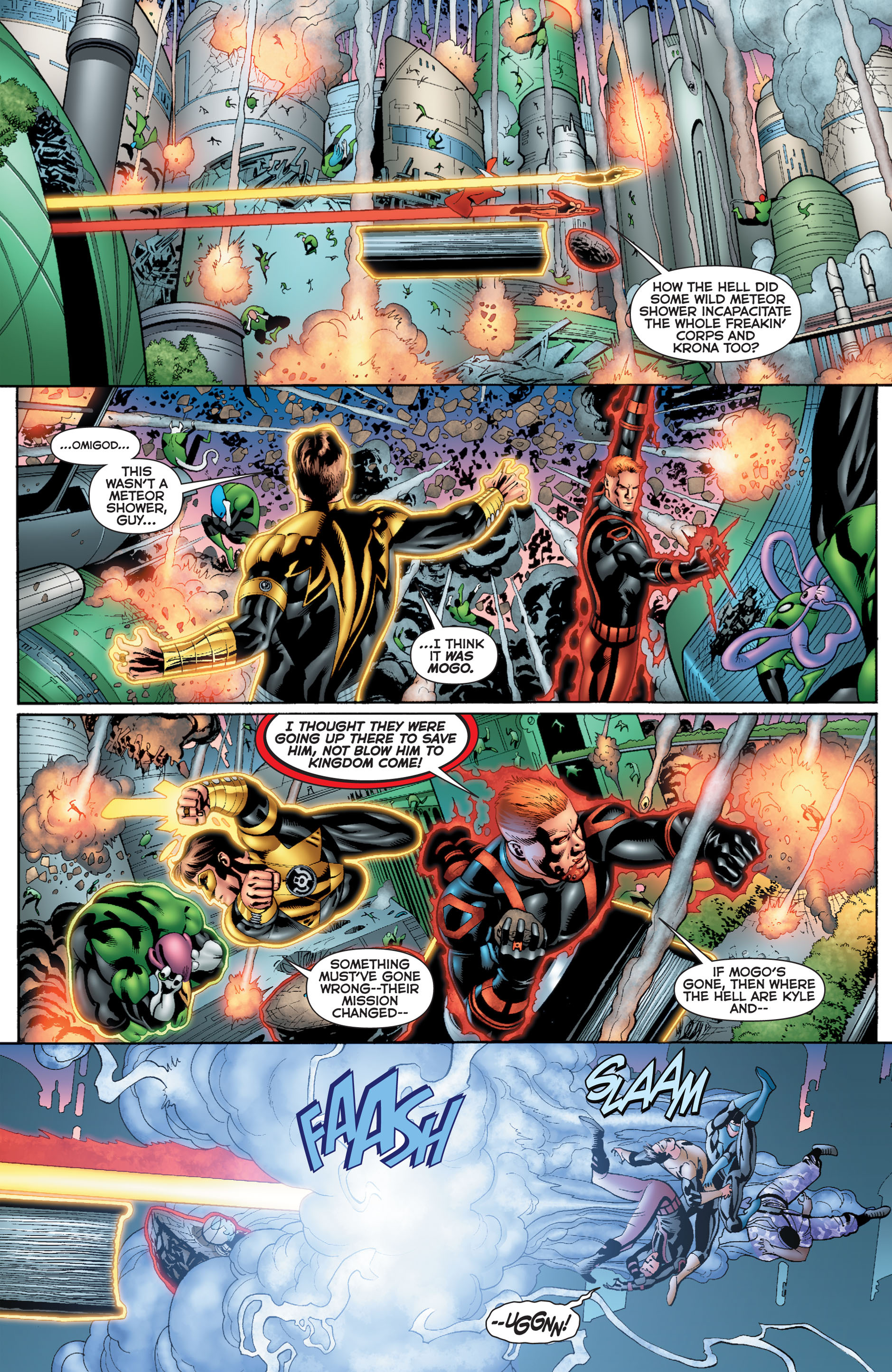 Read online Green Lantern: War of the Green Lanterns (2011) comic -  Issue # TPB - 200