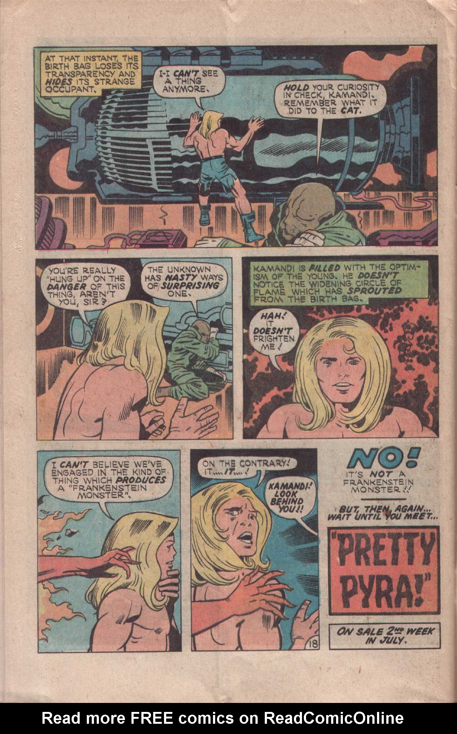 Read online Kamandi, The Last Boy On Earth comic -  Issue #33 - 18