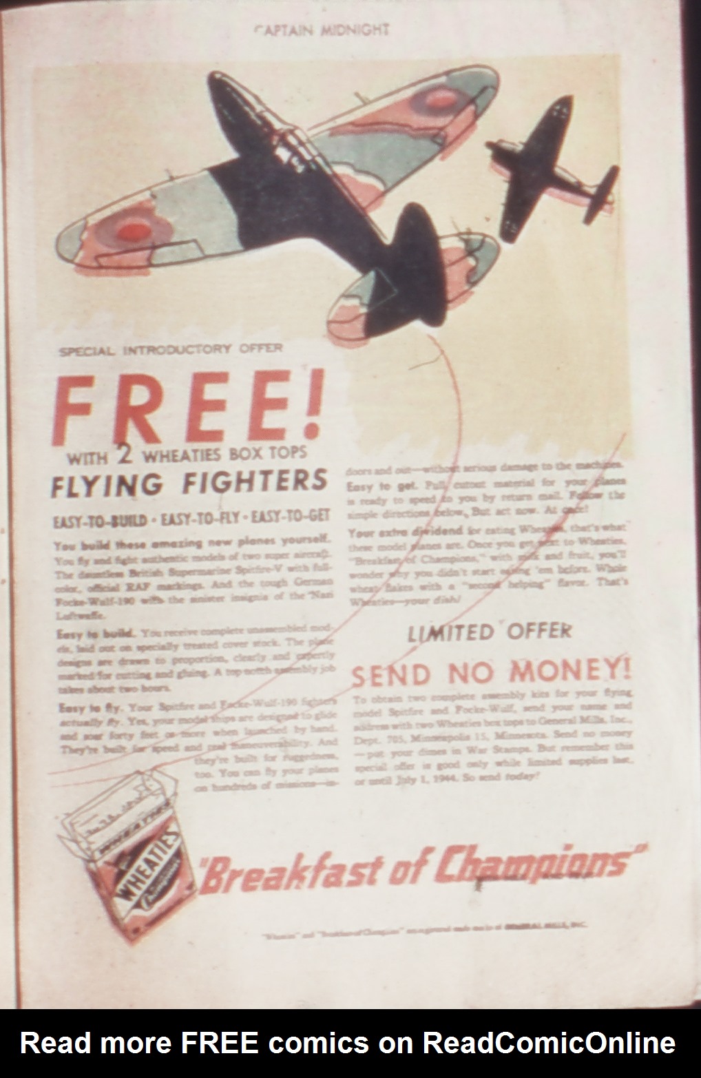Read online Captain Midnight (1942) comic -  Issue #21 - 23