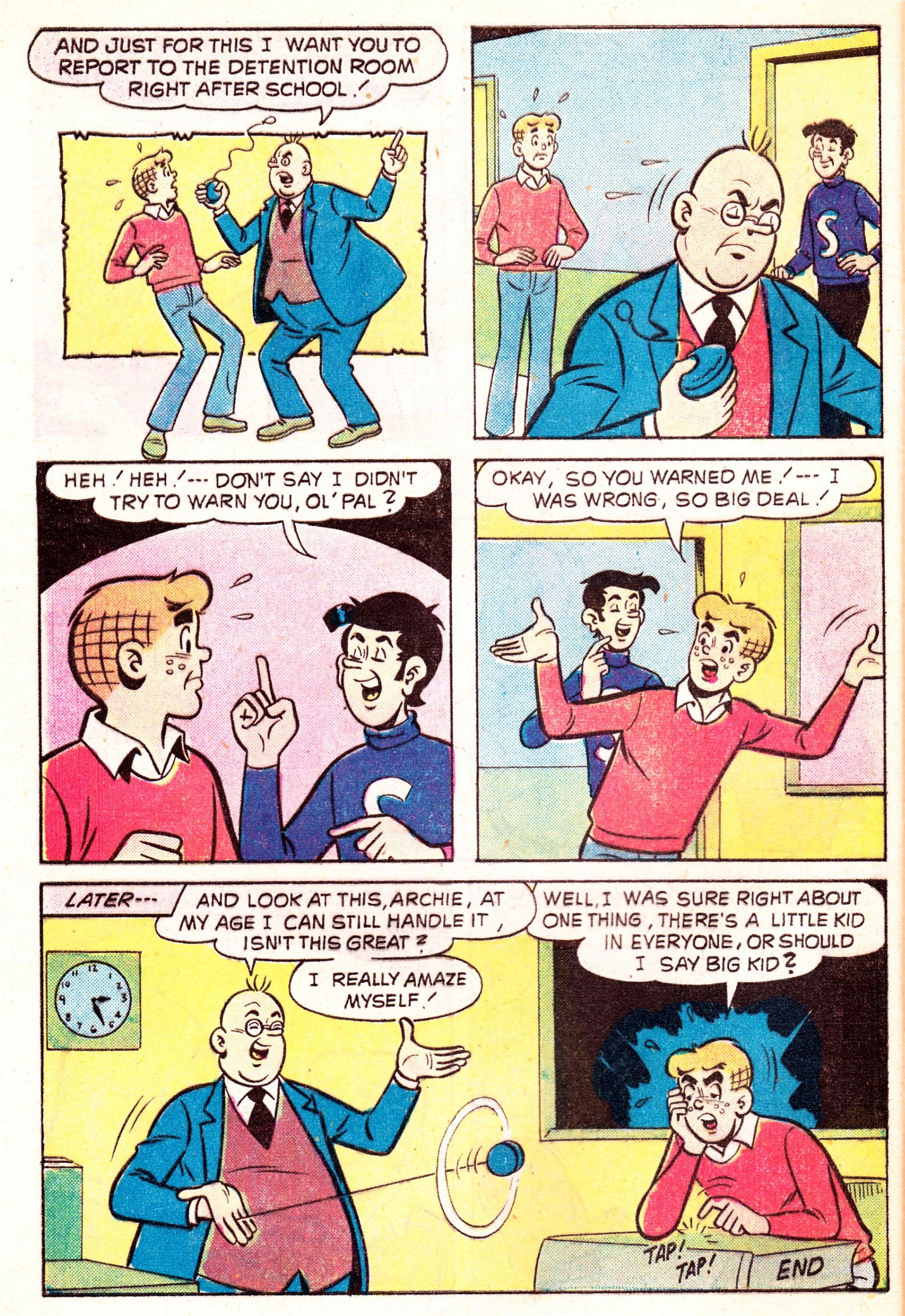 Read online Archie's TV Laugh-Out comic -  Issue #32 - 32