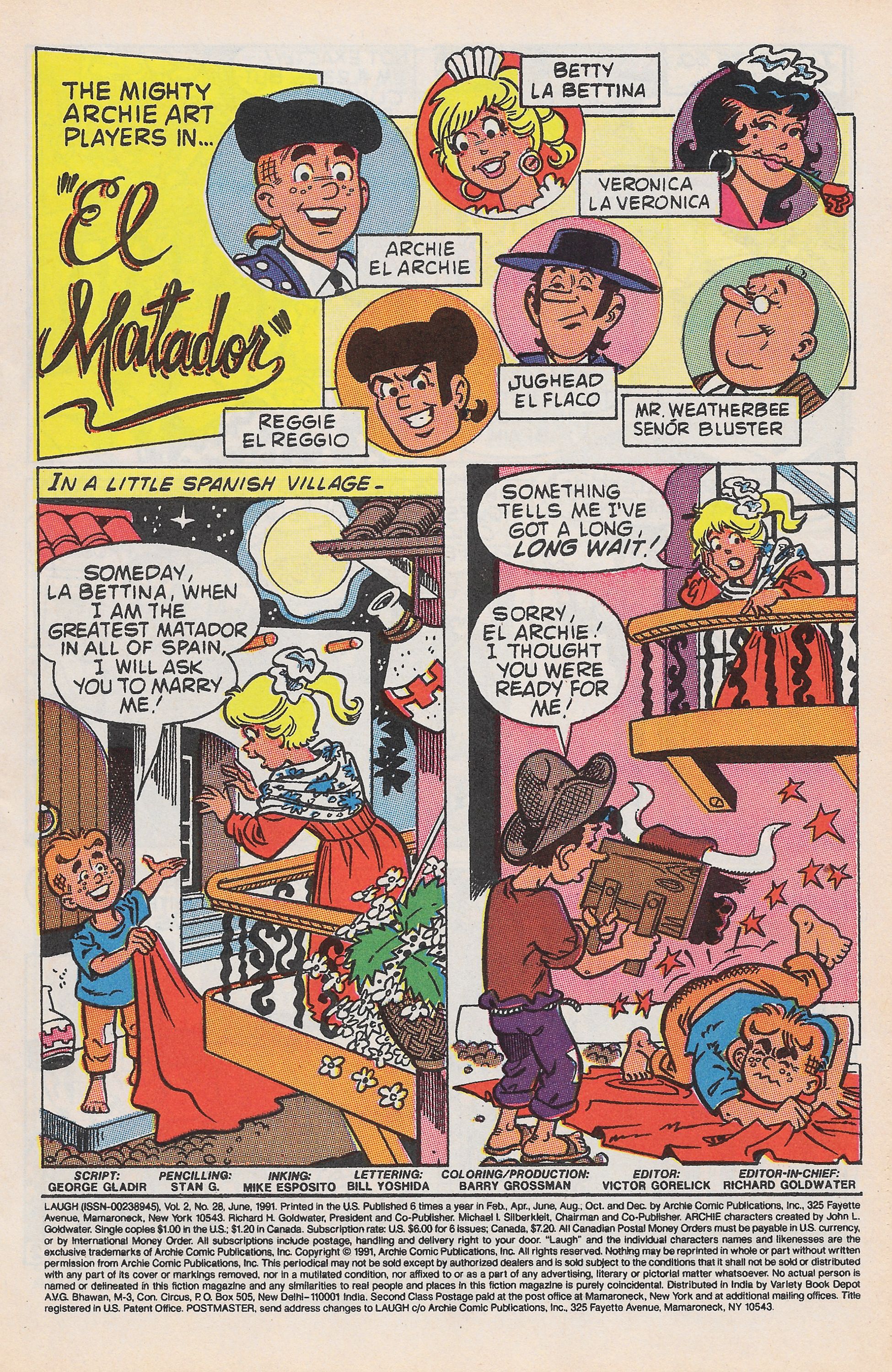 Read online Laugh comic -  Issue #28 - 3