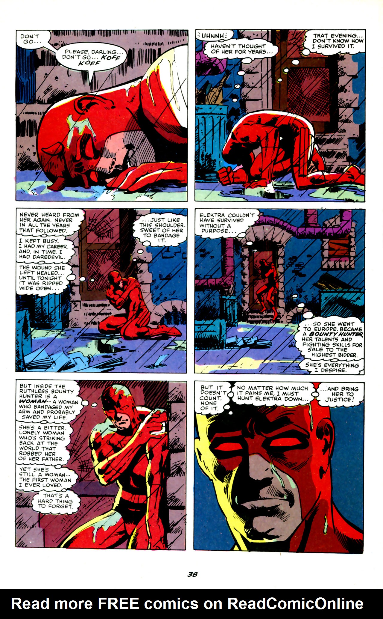 Read online Elektra Megazine comic -  Issue #1 - 39