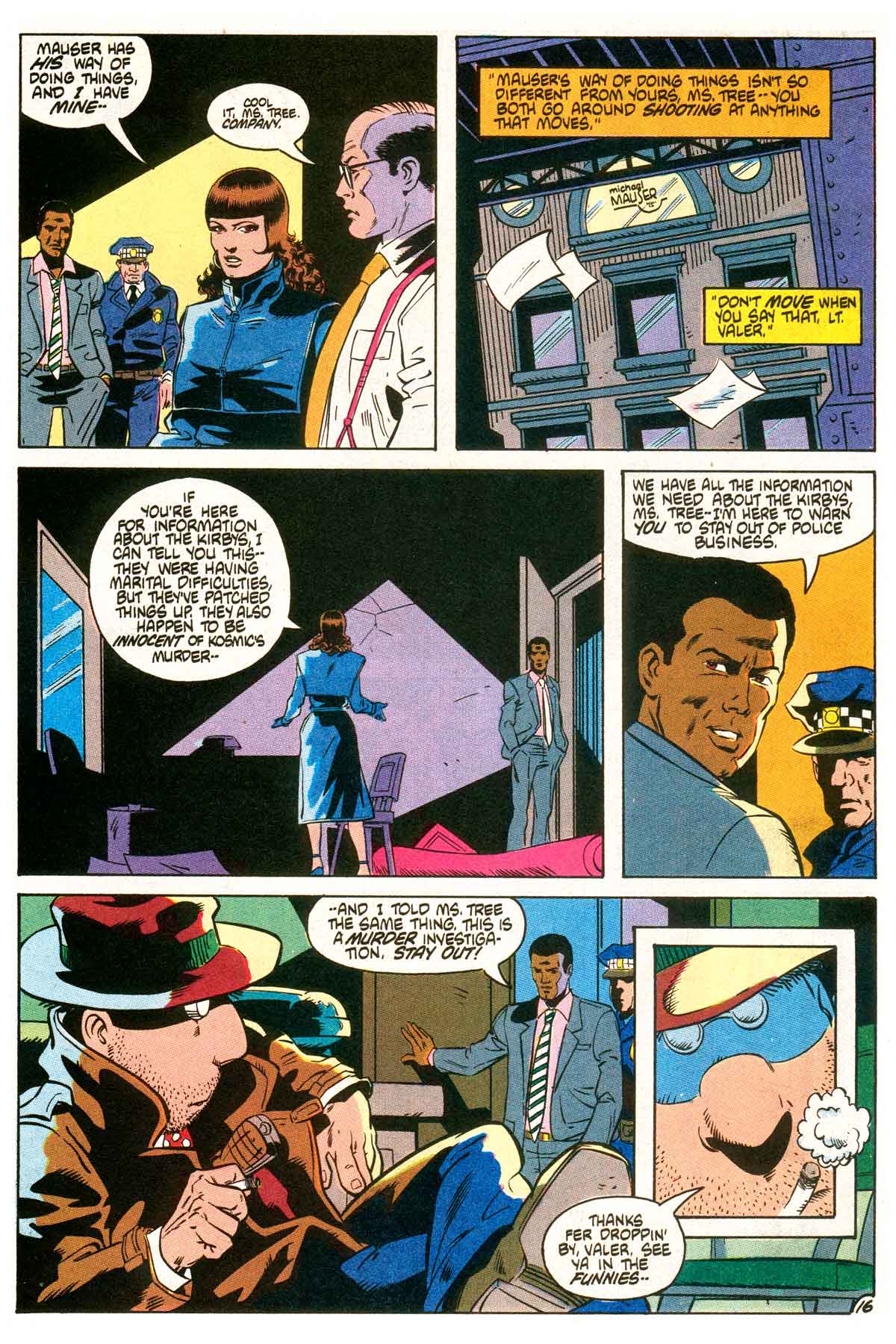 Read online The P.I.'s: Michael Mauser and Ms. Tree comic -  Issue #2 - 22